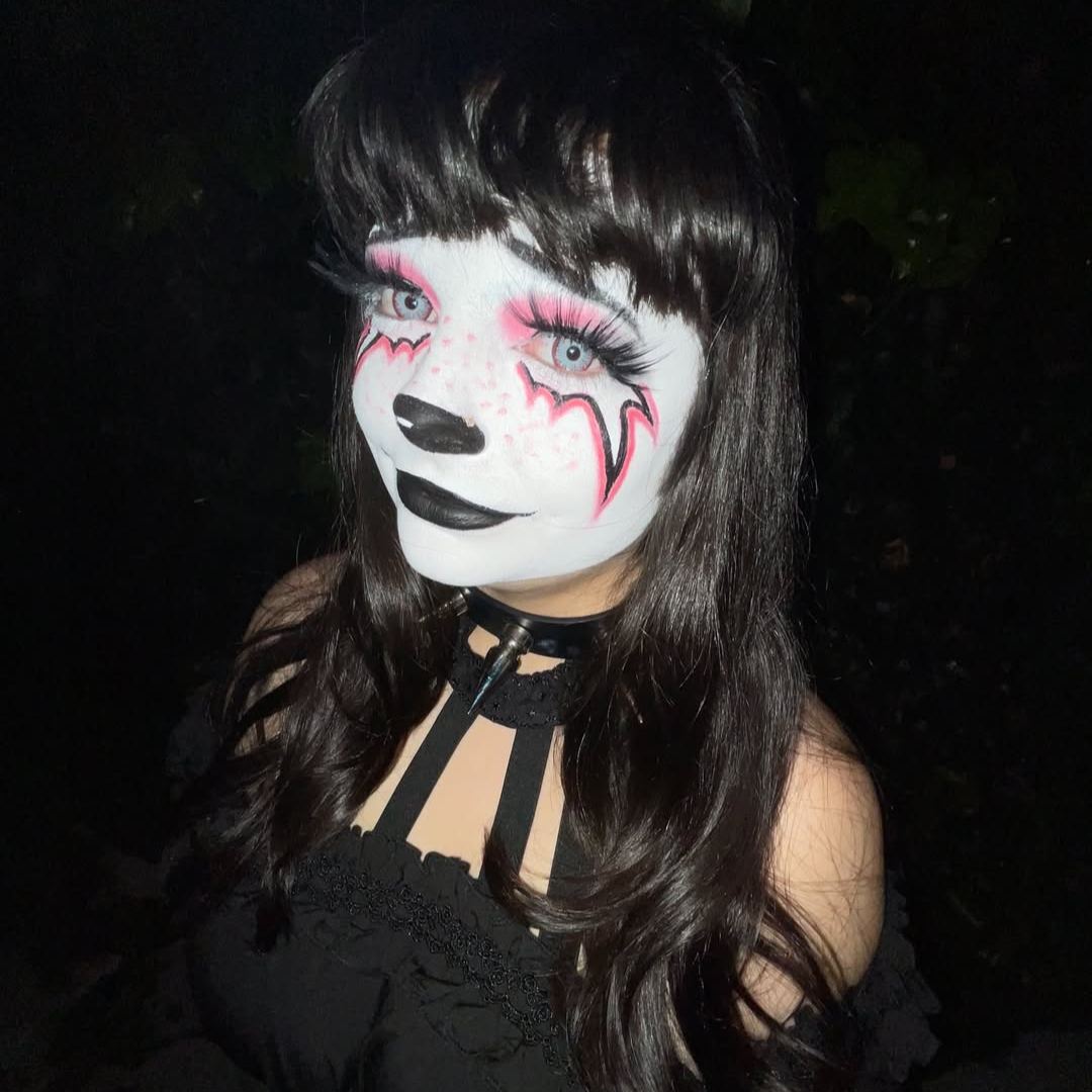 Clown Black Costume 6 Months Contact Lenses