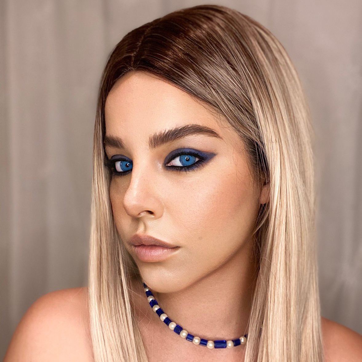 [US Warehouse] New York 2 Blue Prescription 6 Months Contact Lenses