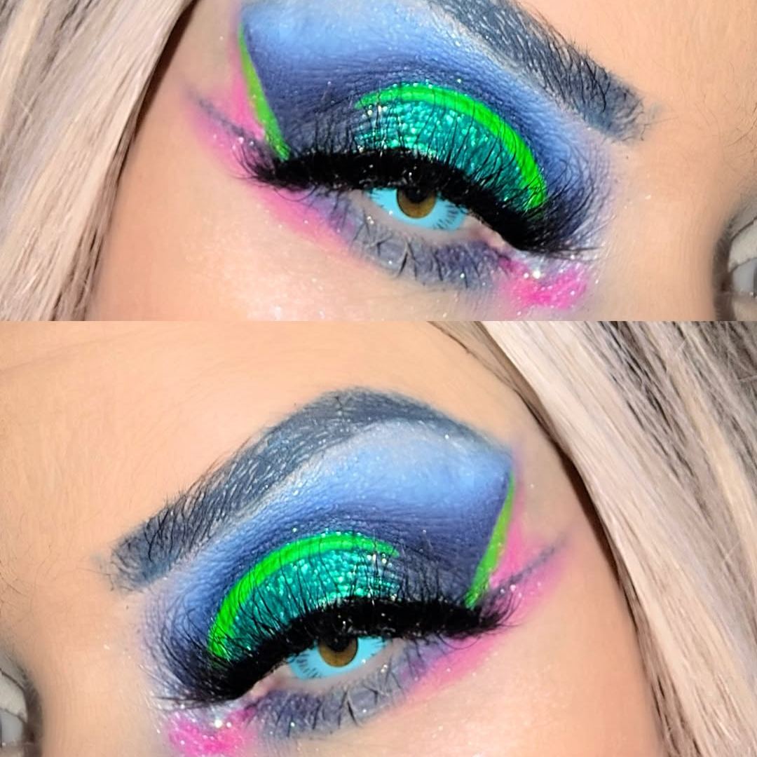 Windmill Blue Costume Yearly Contact Lenses