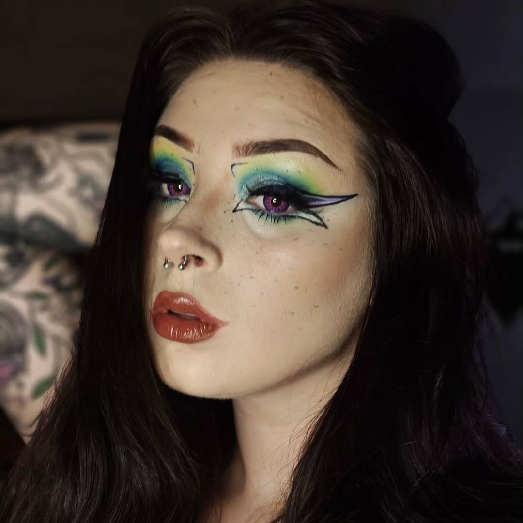 Vika Purple Yearly Contact Lenses