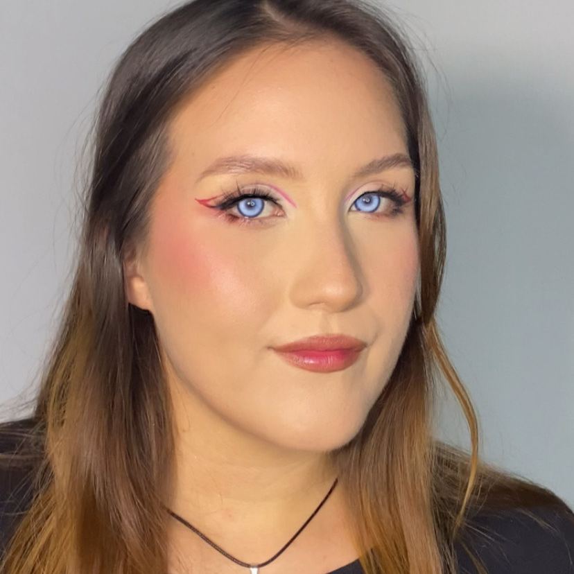 Koi Fantasy Sea Blue Prescription Yearly Contact Lenses