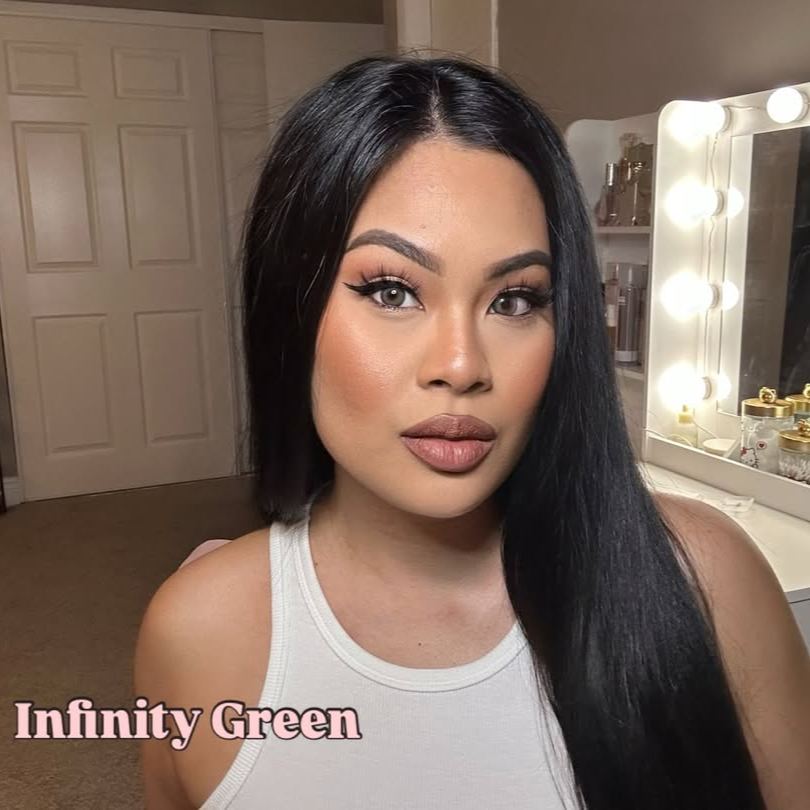 Infinity Green Prescription 6 Months Contact Lenses