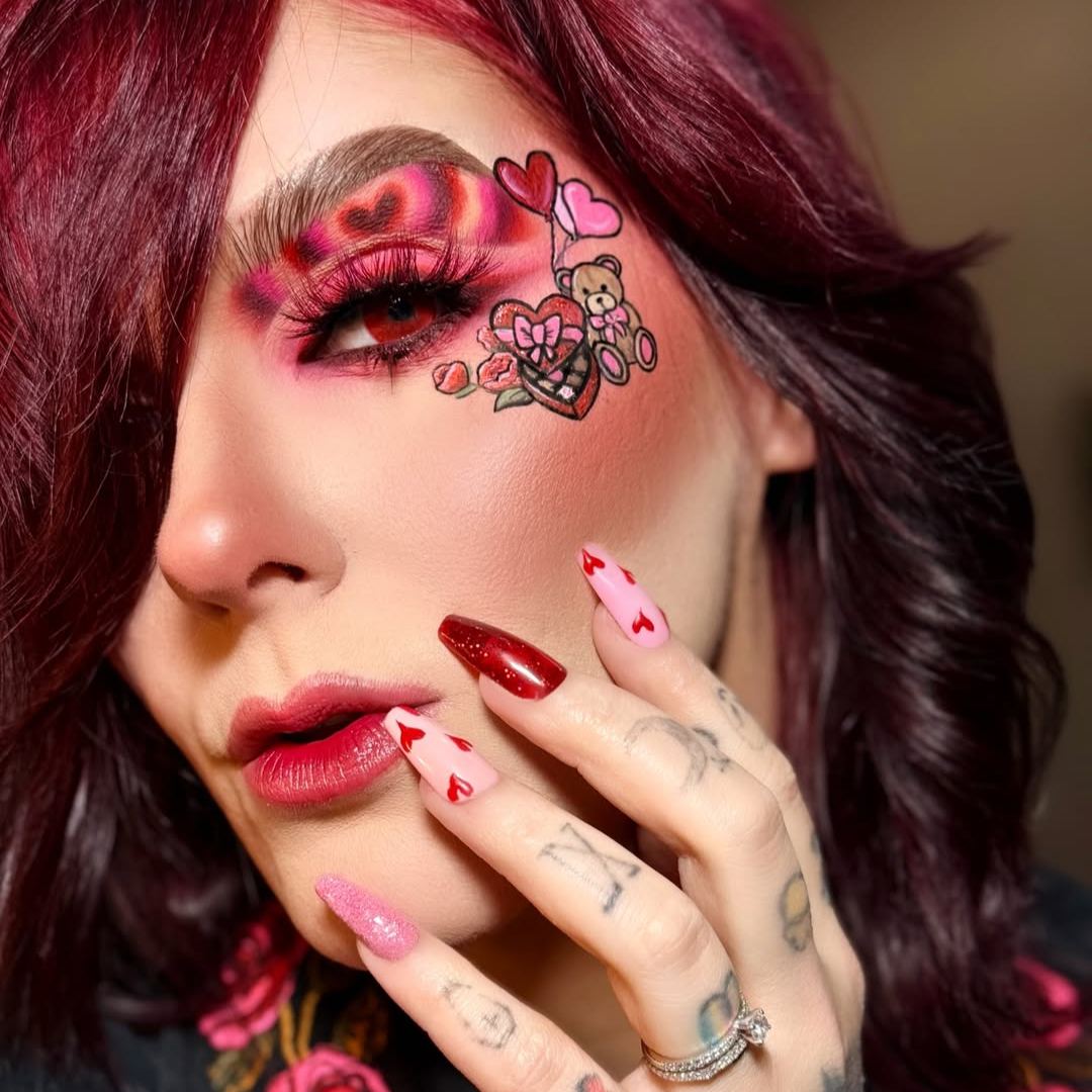 Ruby Red Yearly Contact Lenses