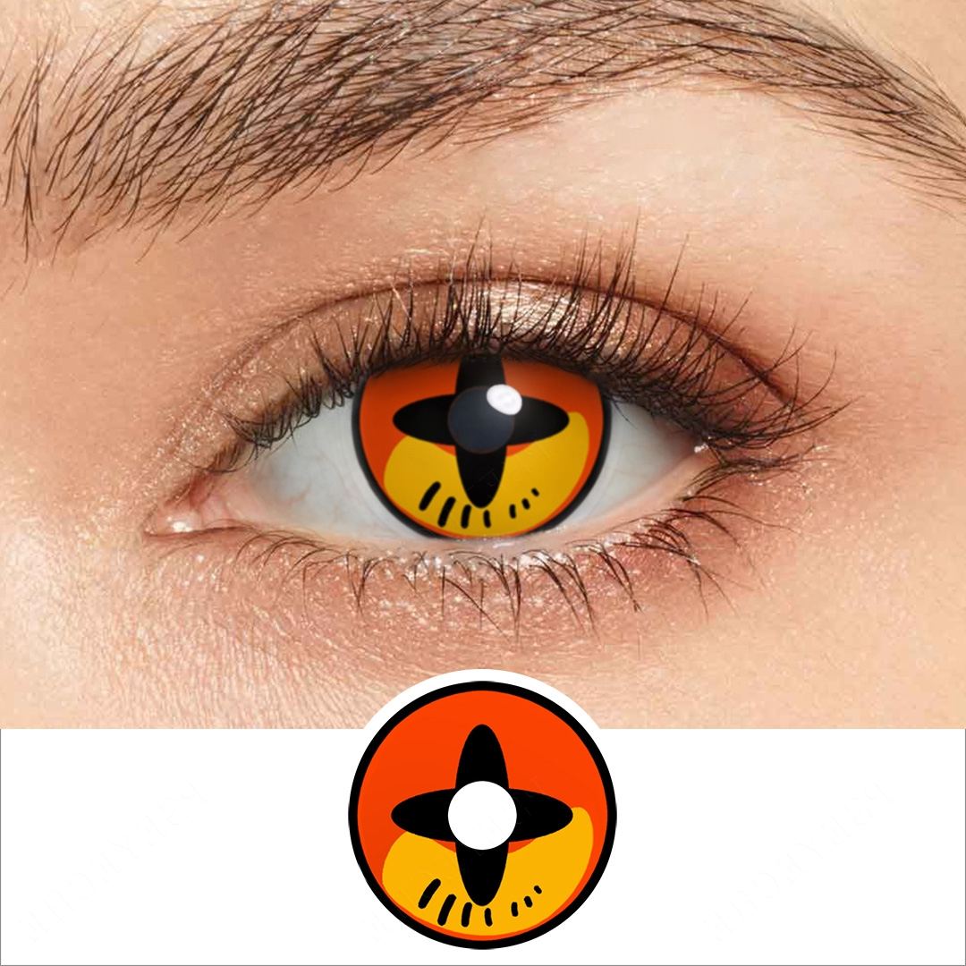 Darts Red Cosplay Contact Lenses