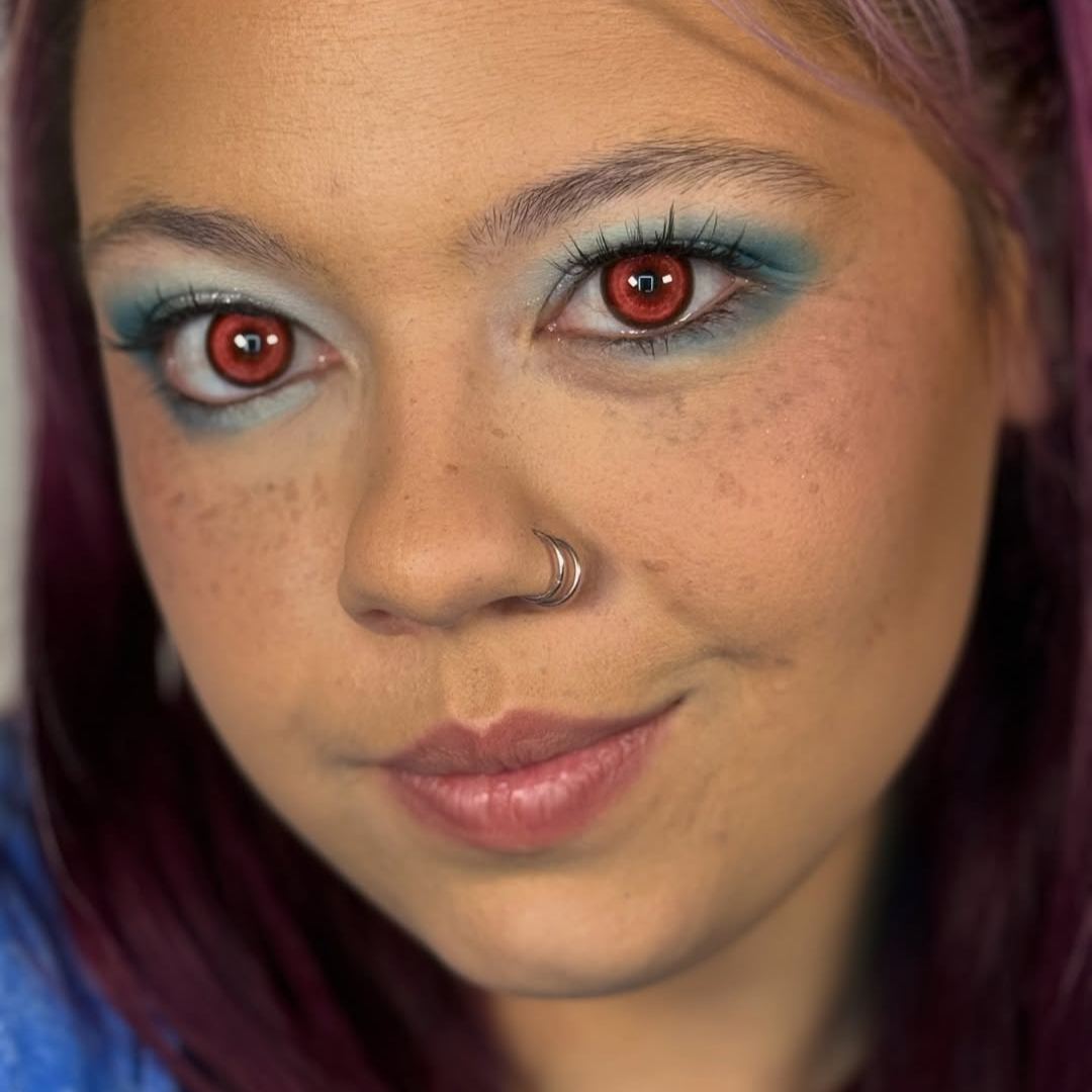 Koi Red Prescription Yearly Contact Lenses