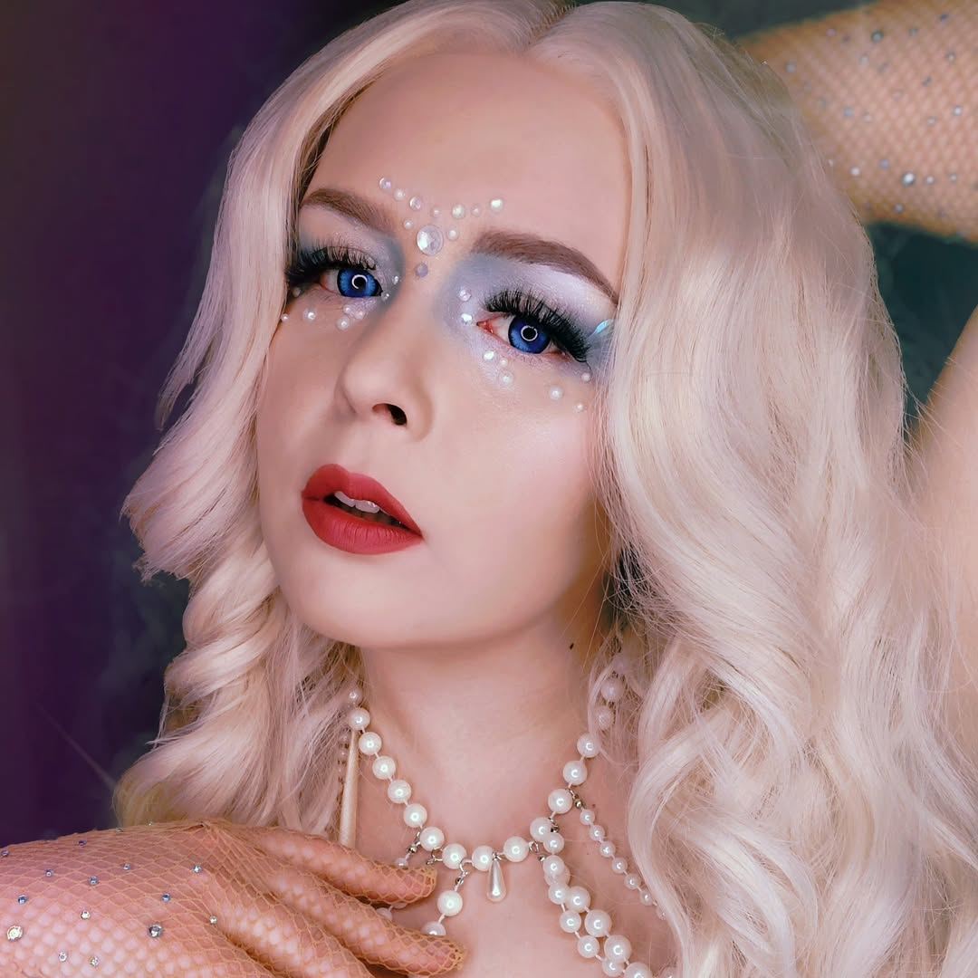 Enchantress Purple Costume Prescription Yearly Contact Lenses