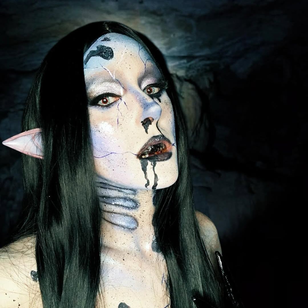 Lava Black Costume Yearly Contact Lenses