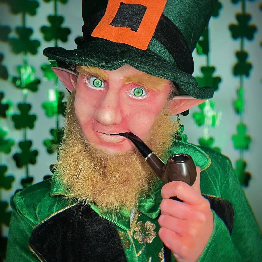 Koi Tail Butterfly Green Prescription Yearly Contact Lenses