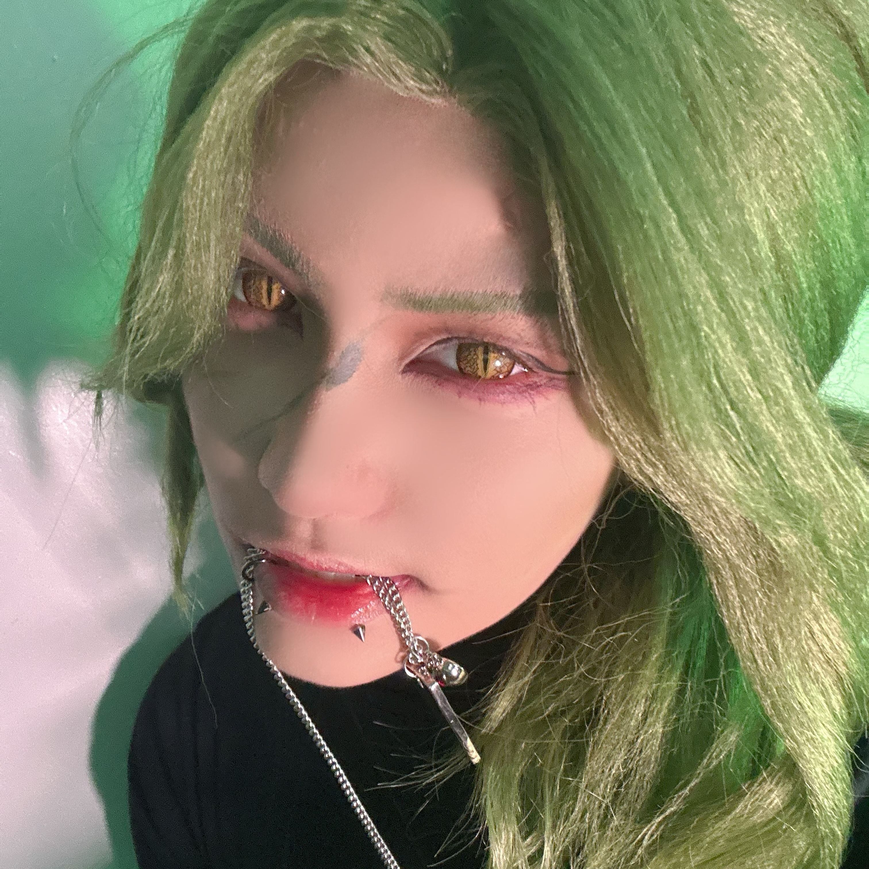 Lizard Eye Brown Costume Yearly Contact Lenses