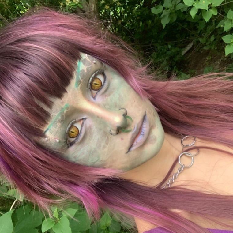 Lizard Eye Brown Costume Yearly Contact Lenses