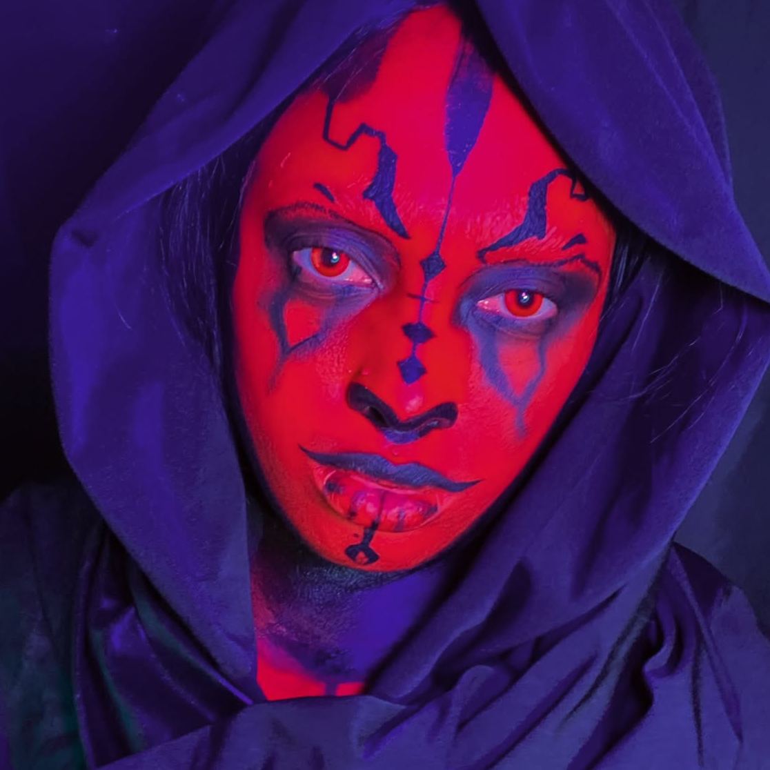 Pure Red Costume Contact Lenses