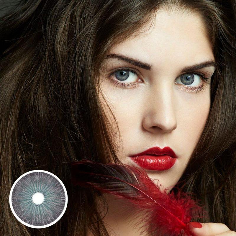 New York N Blue Grey 6 Months Contact Lenses