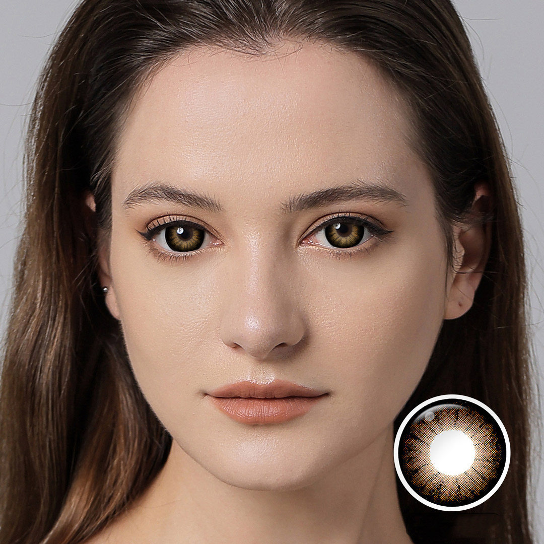 Supersize Brown Plus 6 Months Contact Lenses