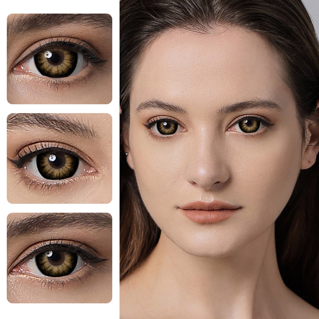 Supersize Brown Plus 6 Months Contact Lenses
