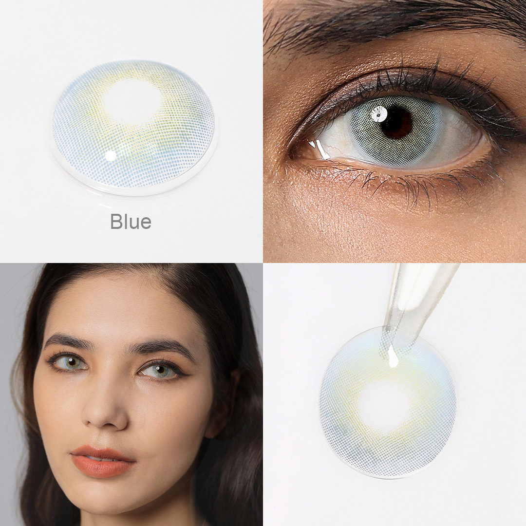 Yukon Blue Yearly Contact Lenses
