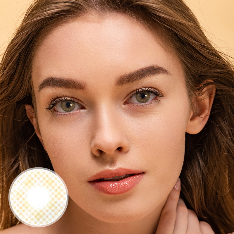 [US Warehouse] Ochre Brown Monthly Colored Contacts