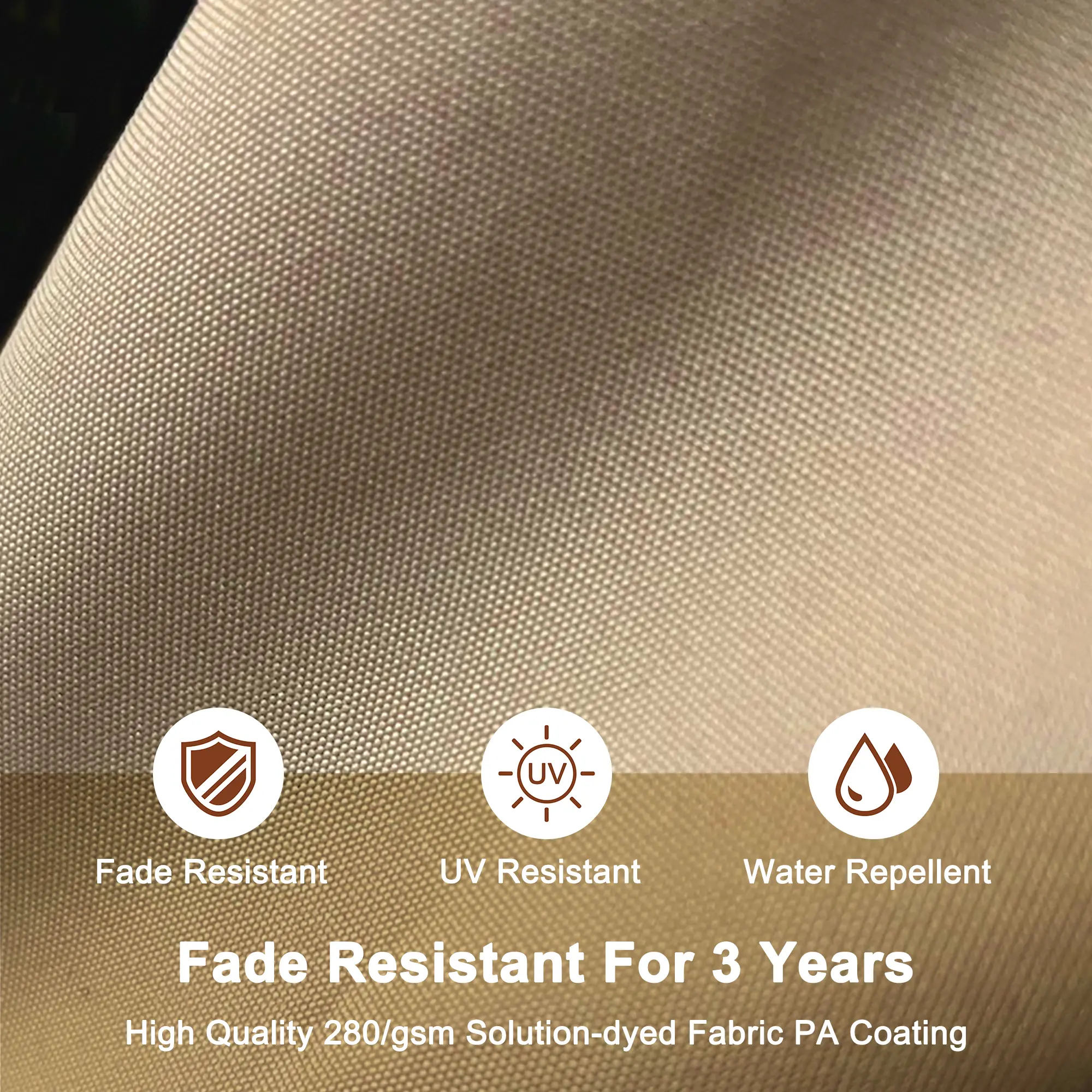 13-Ft Aluminum Patio Cantilever Umbrella with Removable Light Strips and Tilt Function