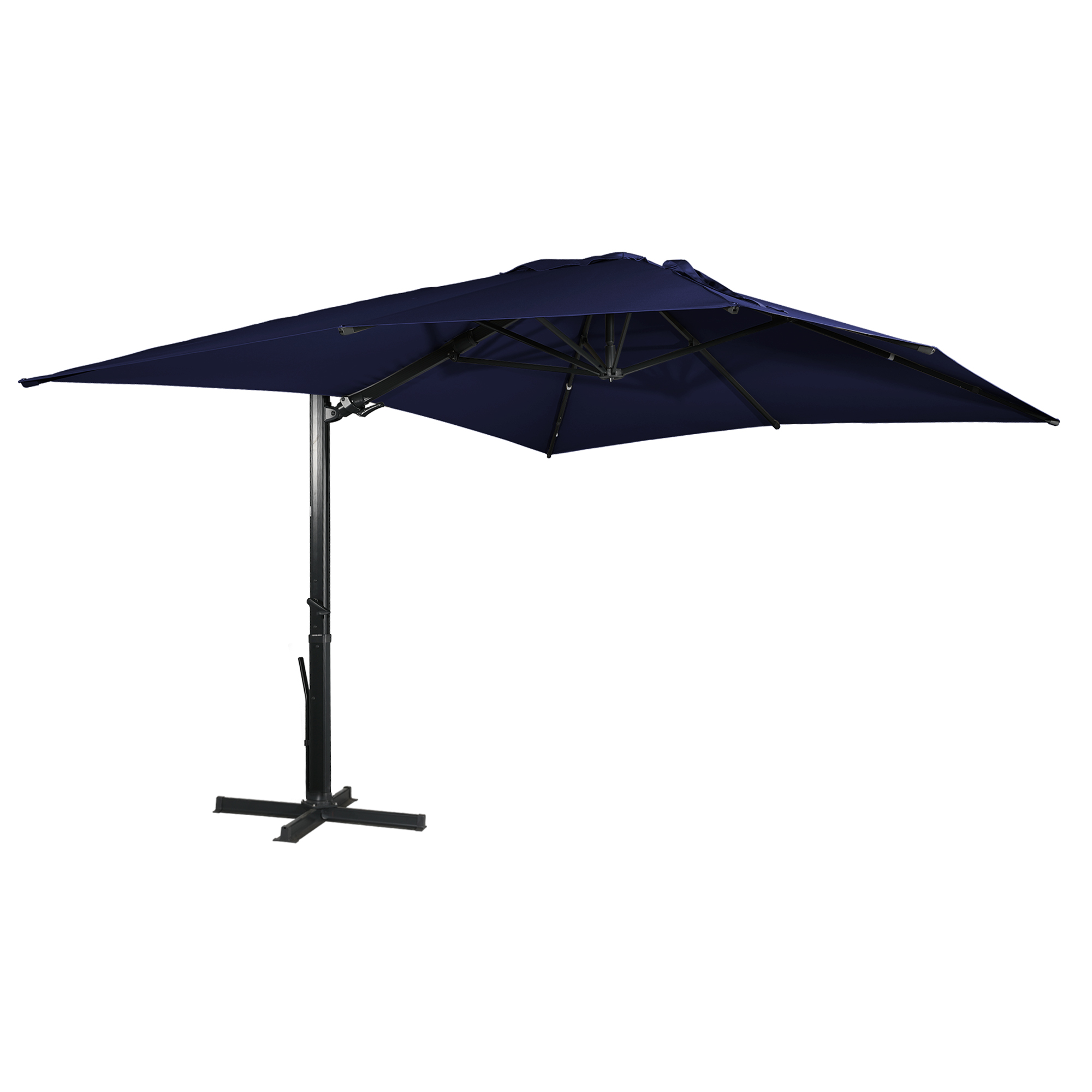 13ft Square Aluminum Tilt Umbrella for Outdoor Patio Umbrella