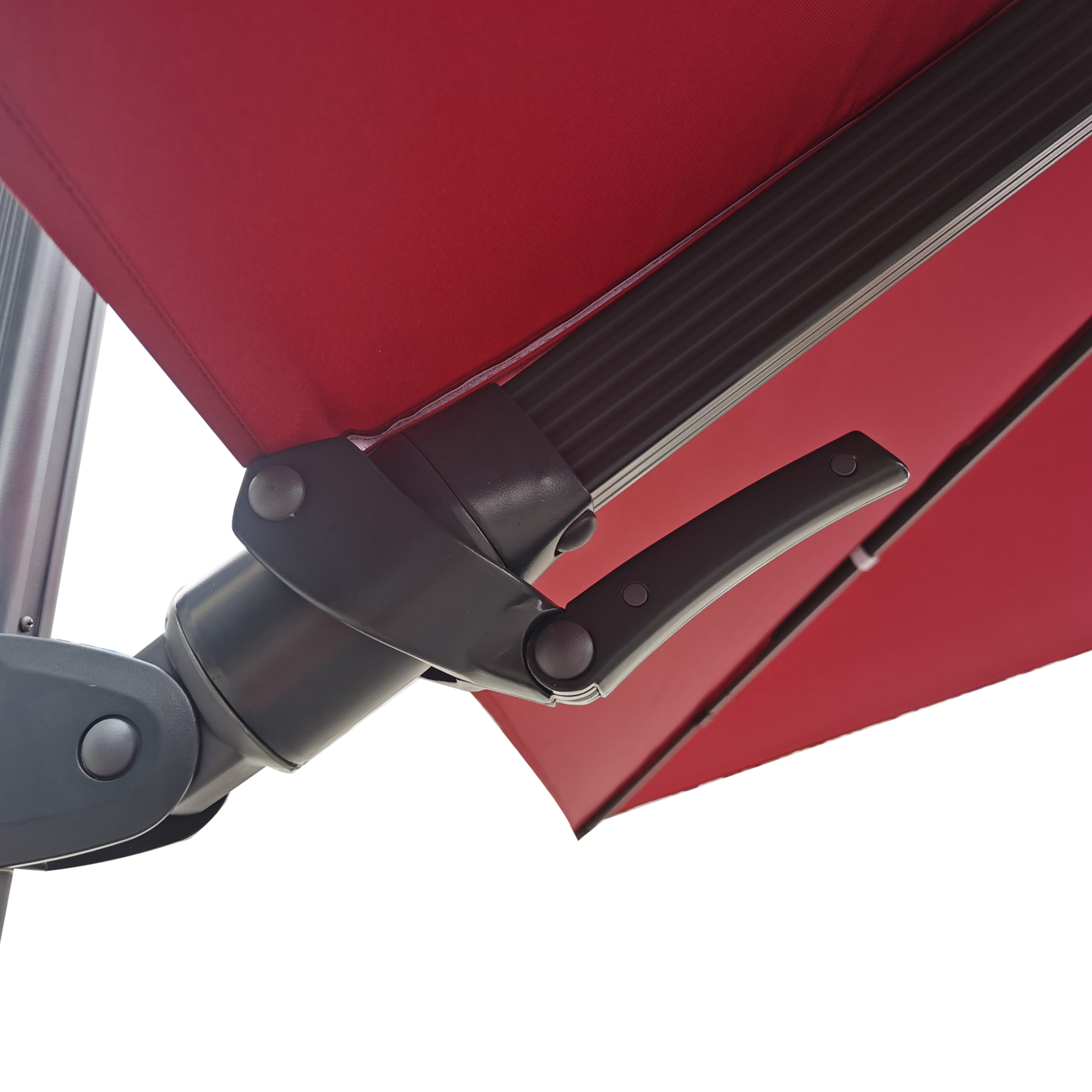 13ft Square Aluminum Tilt Umbrella for Outdoor Patio Umbrella-Mondawe