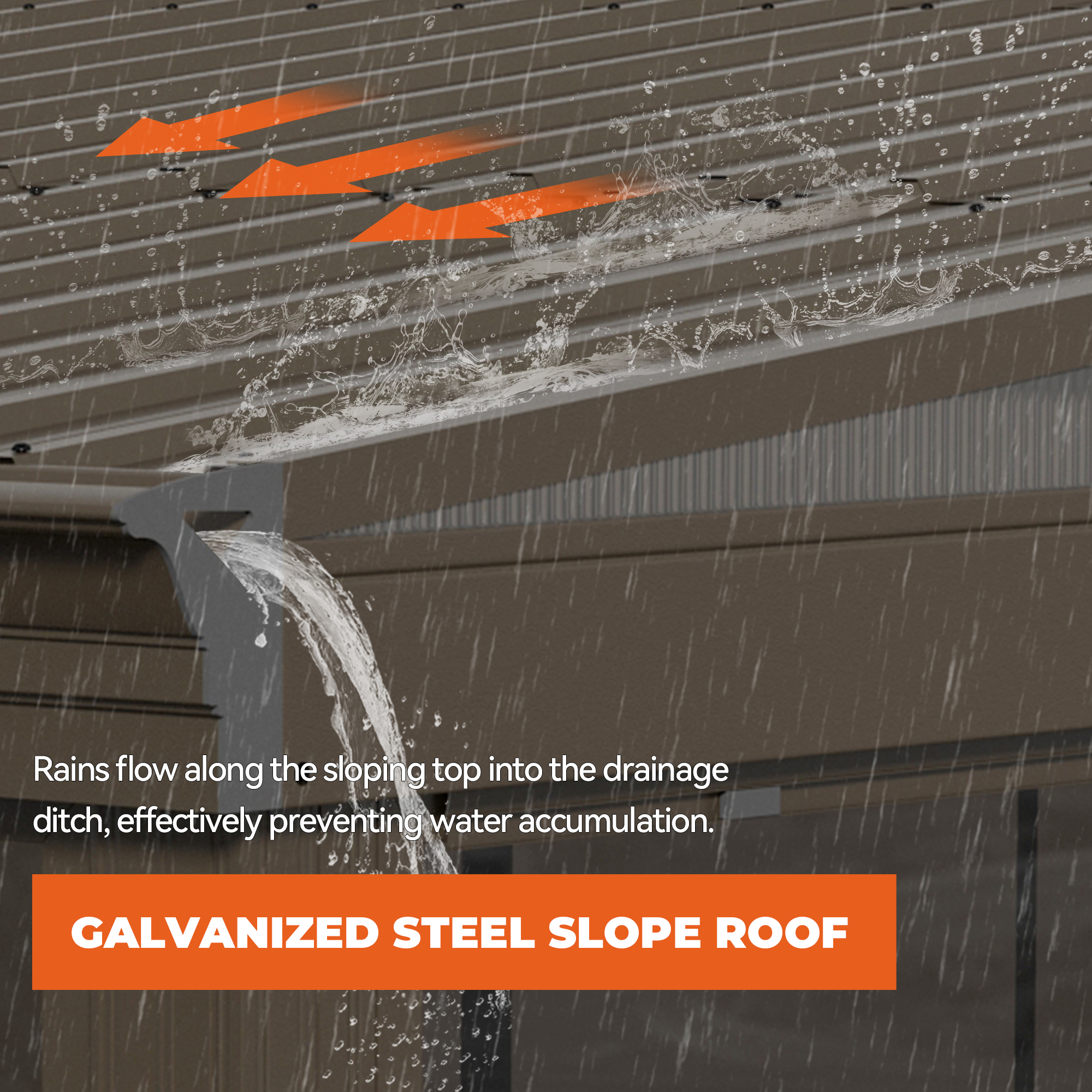 12 ft. x 14 ft. Wall Mounted Gazebo, All-Season Patio Gazebo Sunroom with Side Door, Outdoor Permanent Sunroom