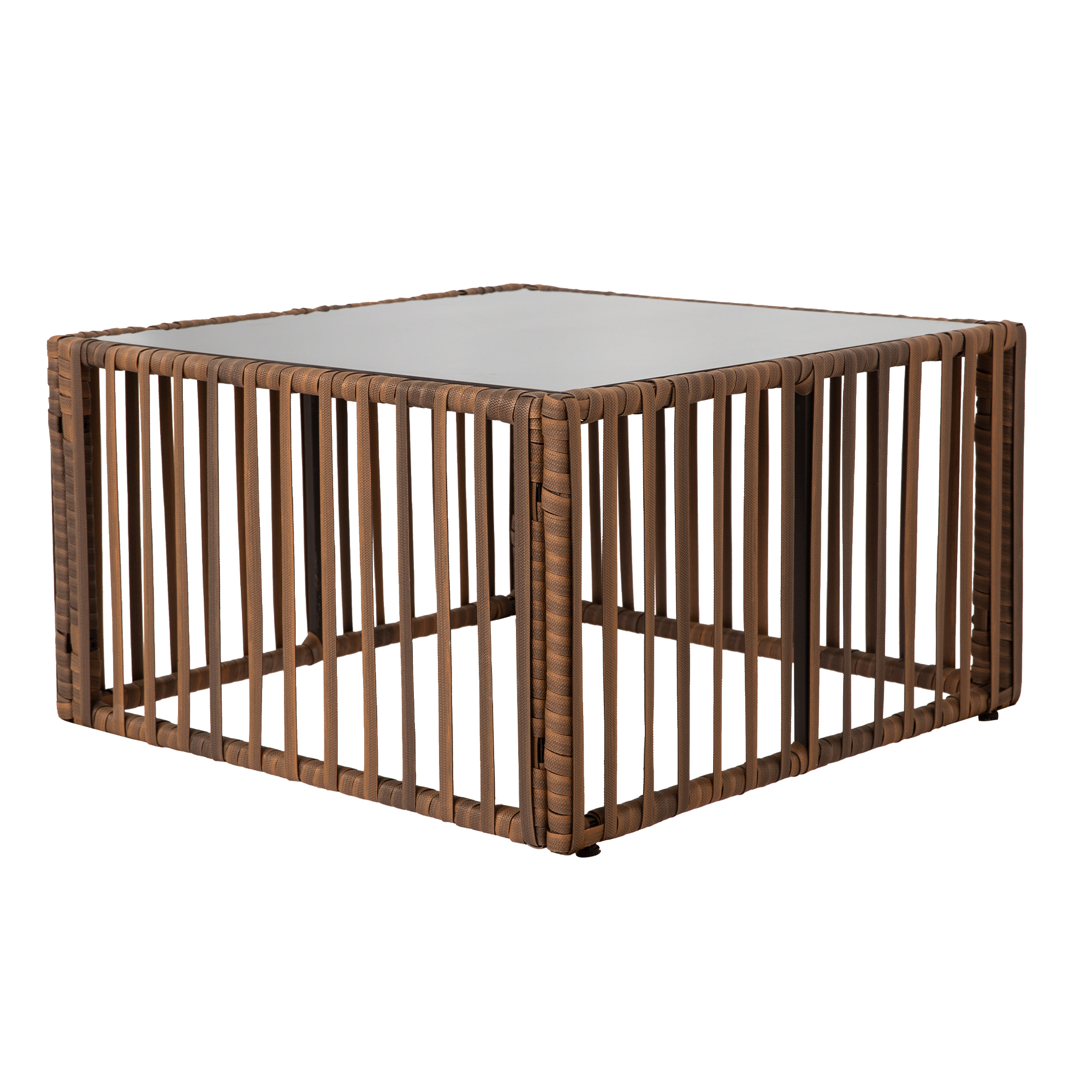 7-Piece Outdoor Patio Furniture Set – PE Rattan Sectional Sofa with Cushions & Coffee Table, All-Weather Wicker, Removable Covers，Gray/Blue/Brown