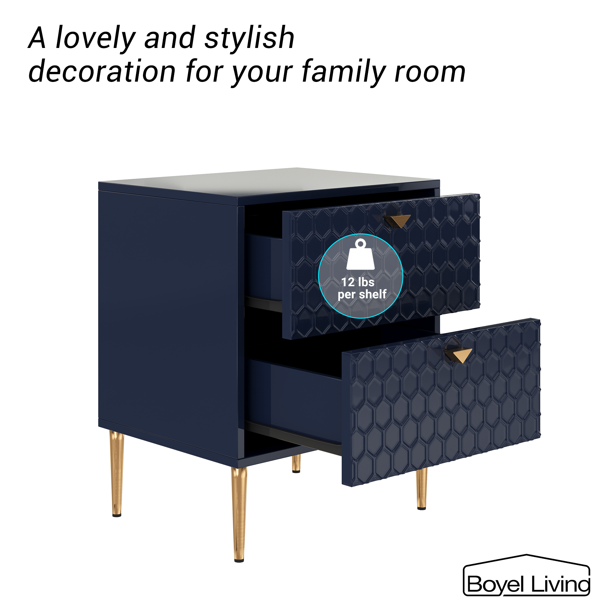 Sideboard Cabinet with Two Drawers