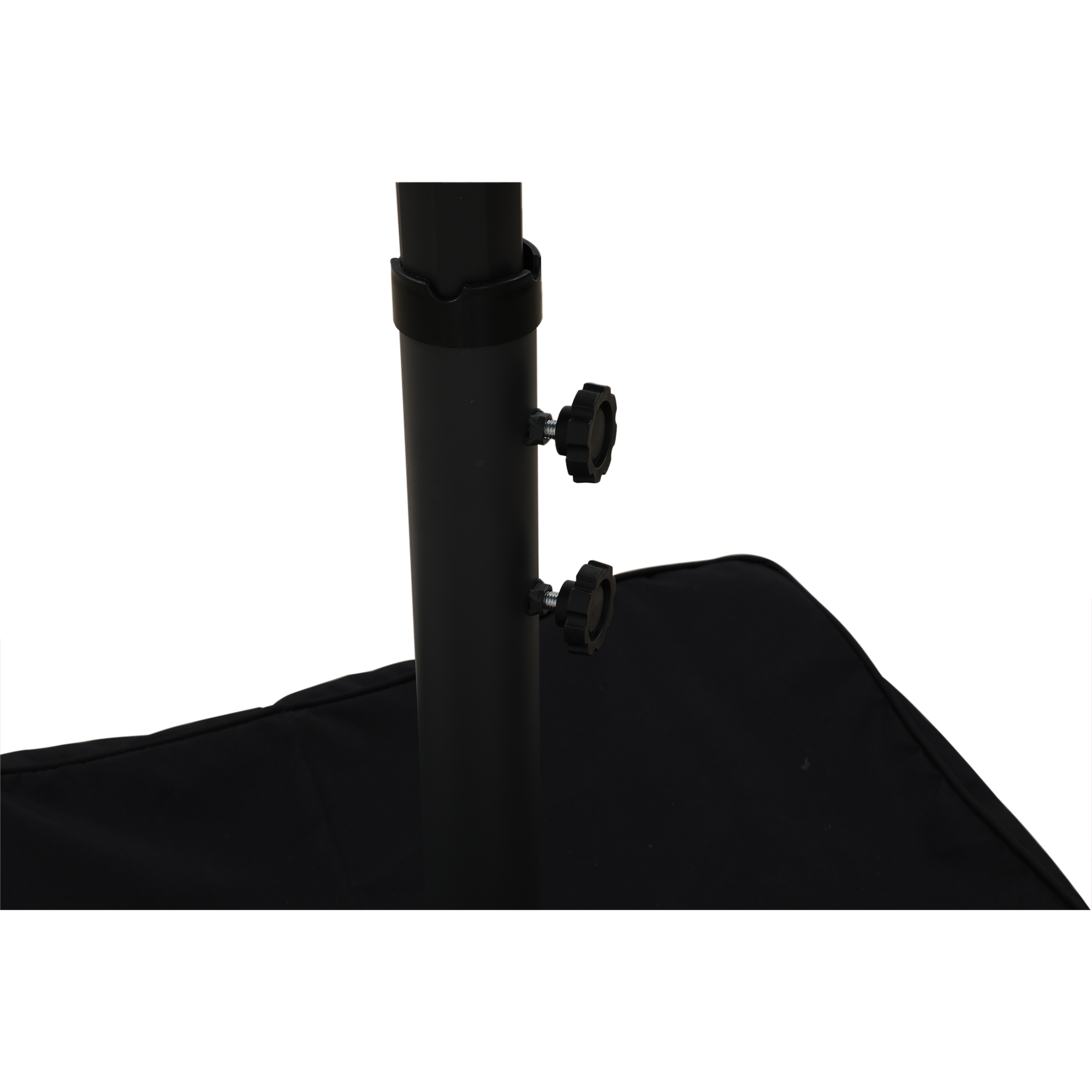 15ft Rectangular Dual-Sided Patio Fiberglass Ribs Umbrella with LED Lights