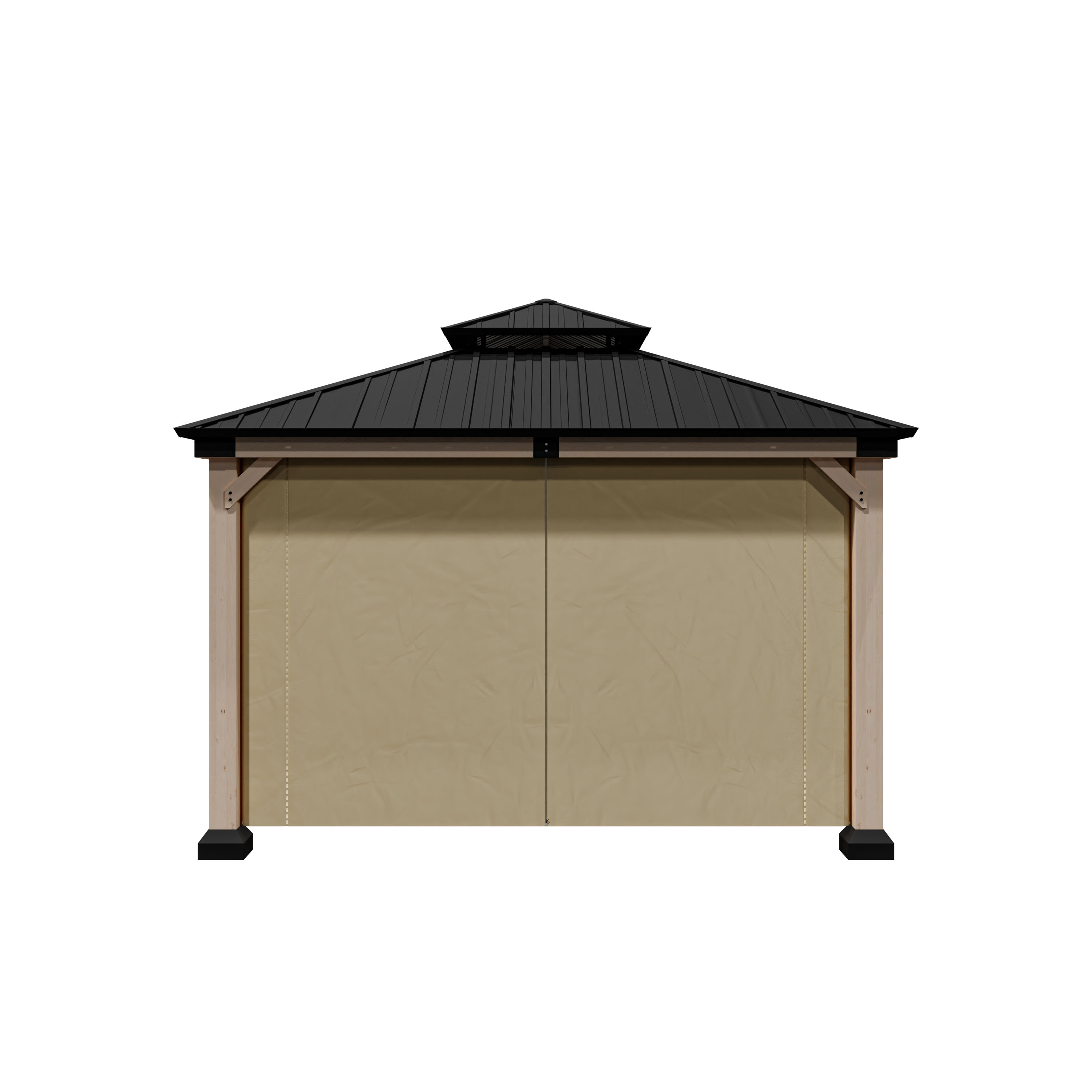 Mosquito Netting and Curtain For Gazebo 12 ft. x 20 ft. Outdoor Patio