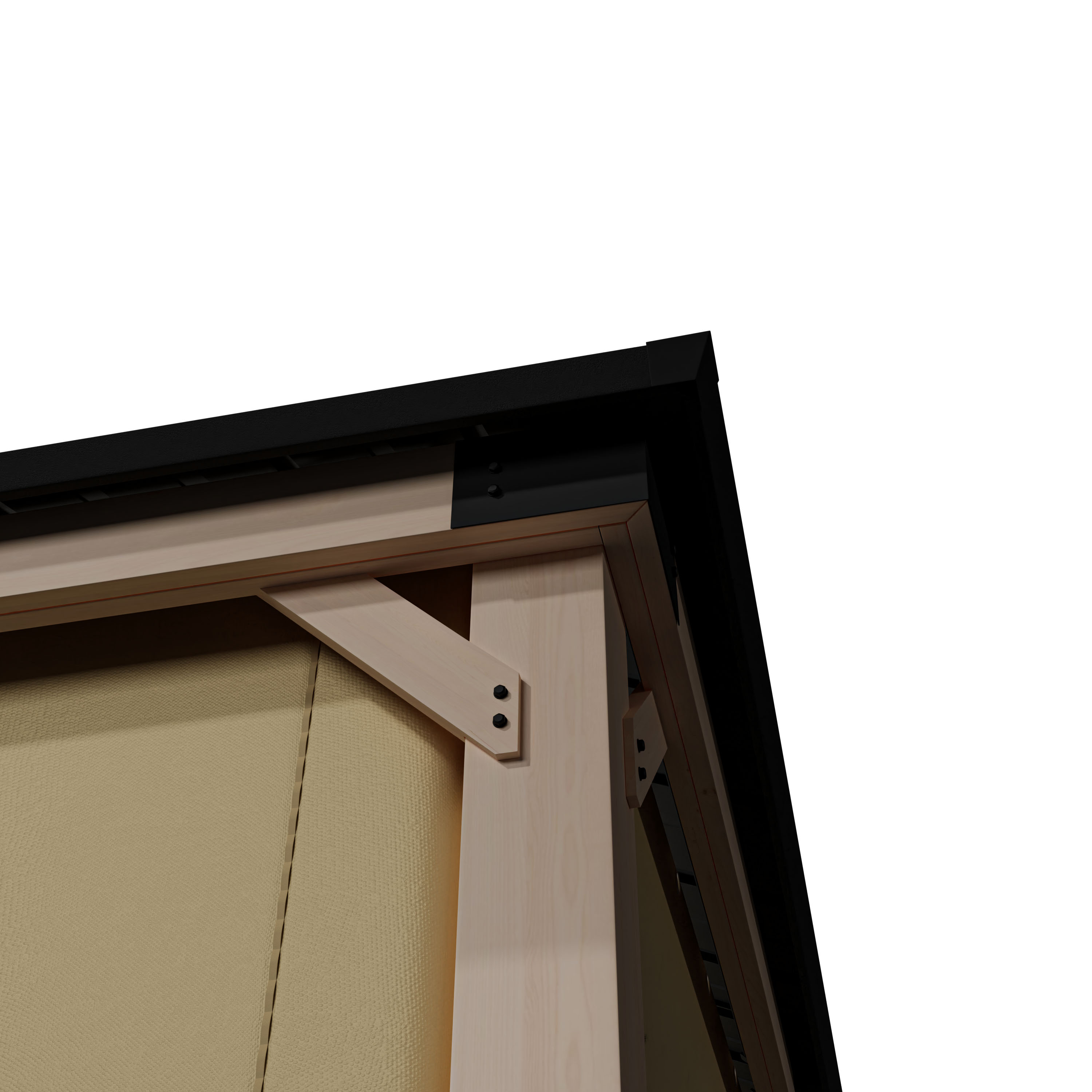 Mosquito Netting and Curtain For Gazebo 12 ft. x 20 ft. Outdoor Patio