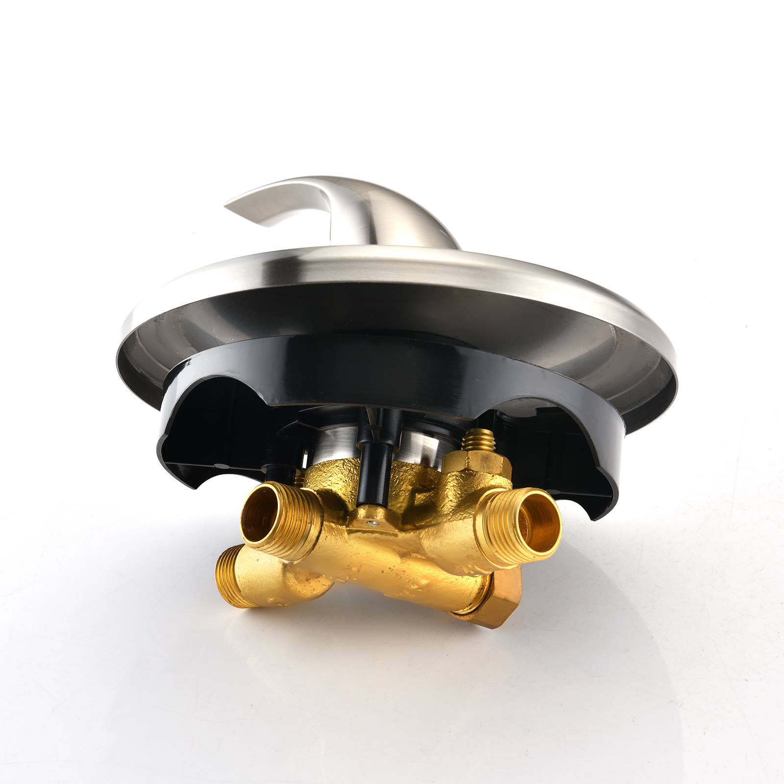 Shower Water Mixer Single Handle Shower ValveTemperature Mixing Valve Complete Shower Kit