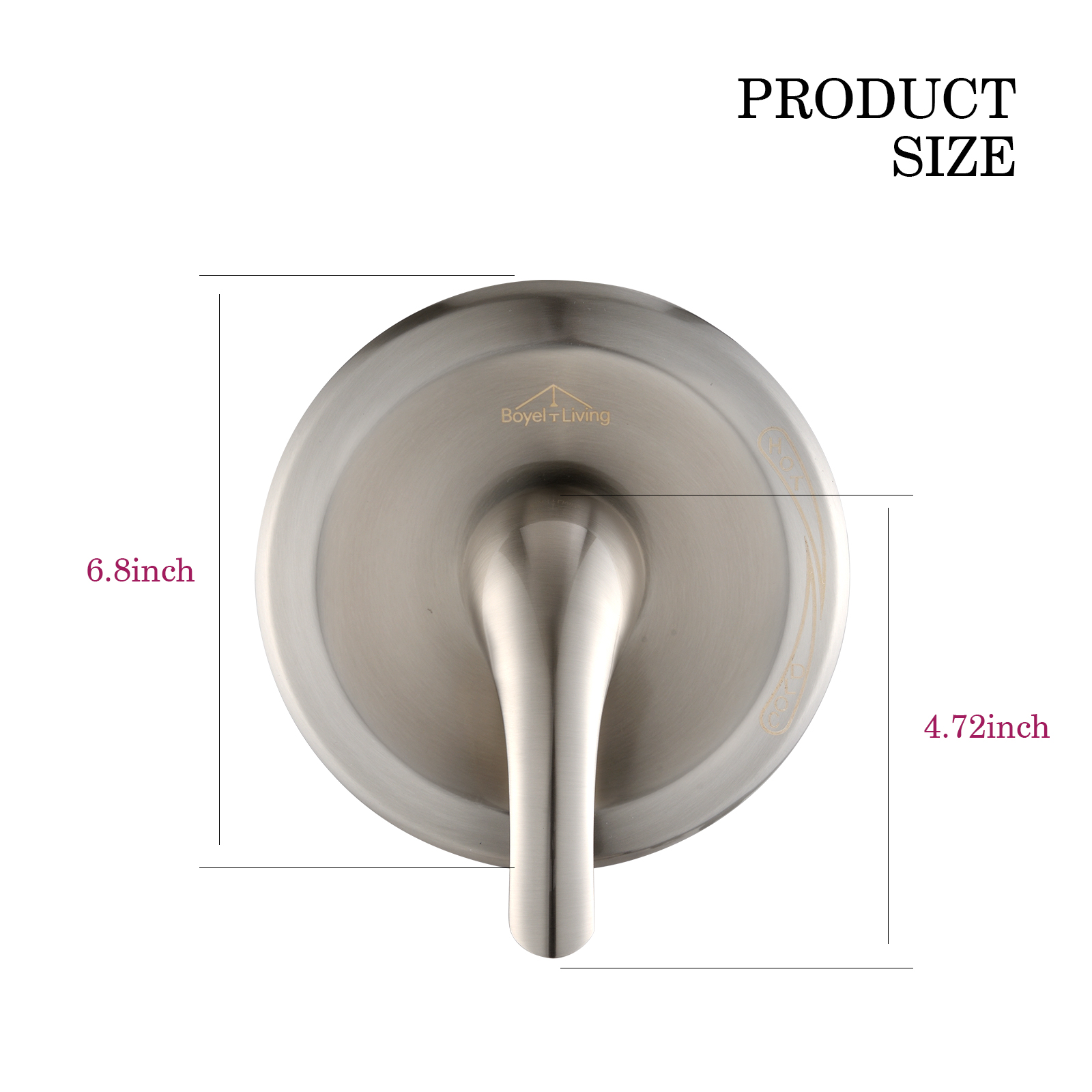 Shower Water Mixer Single Handle Shower ValveTemperature Mixing Valve Complete Shower Kit