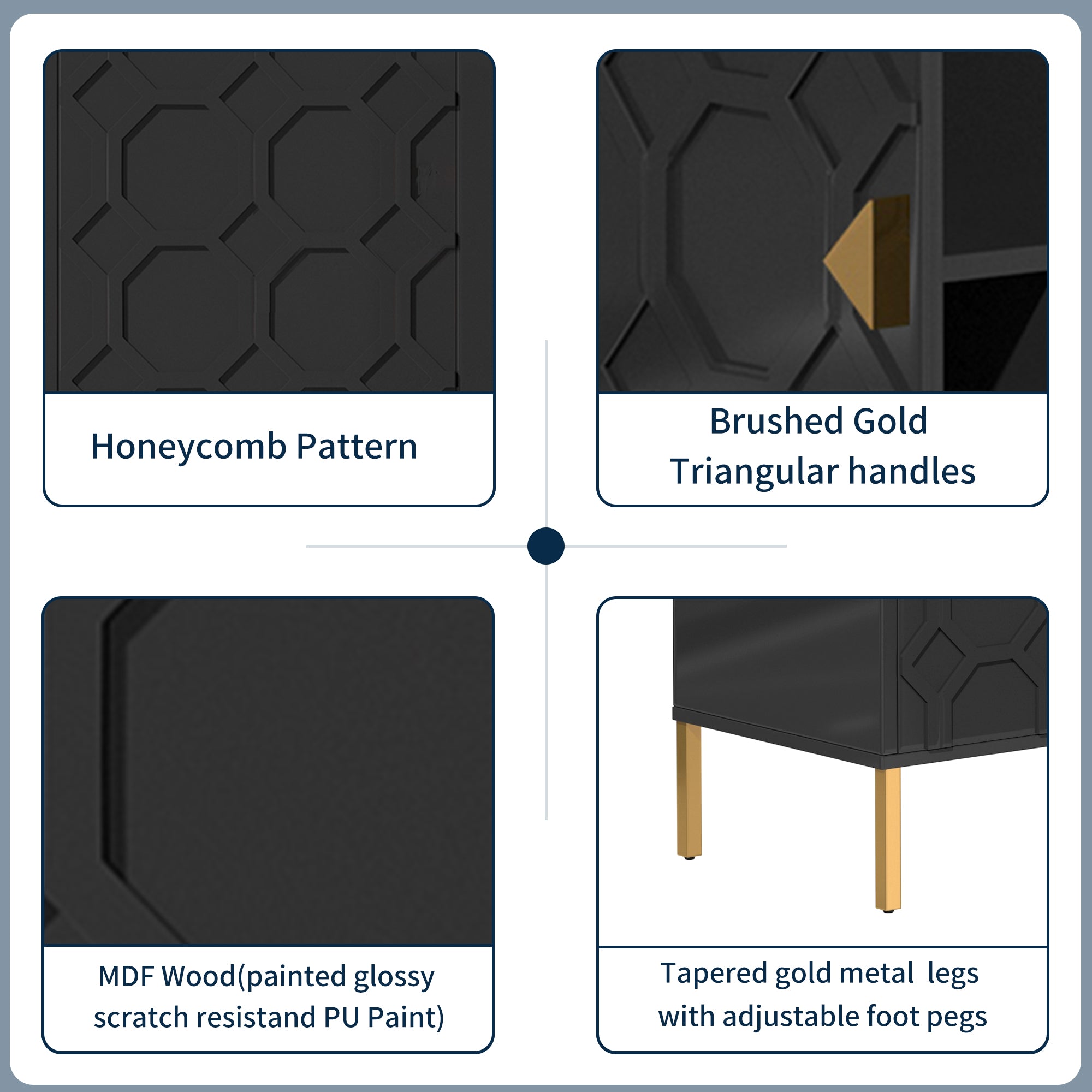 70.08'' Wide Storage Cabinet with Electric Fireplace
