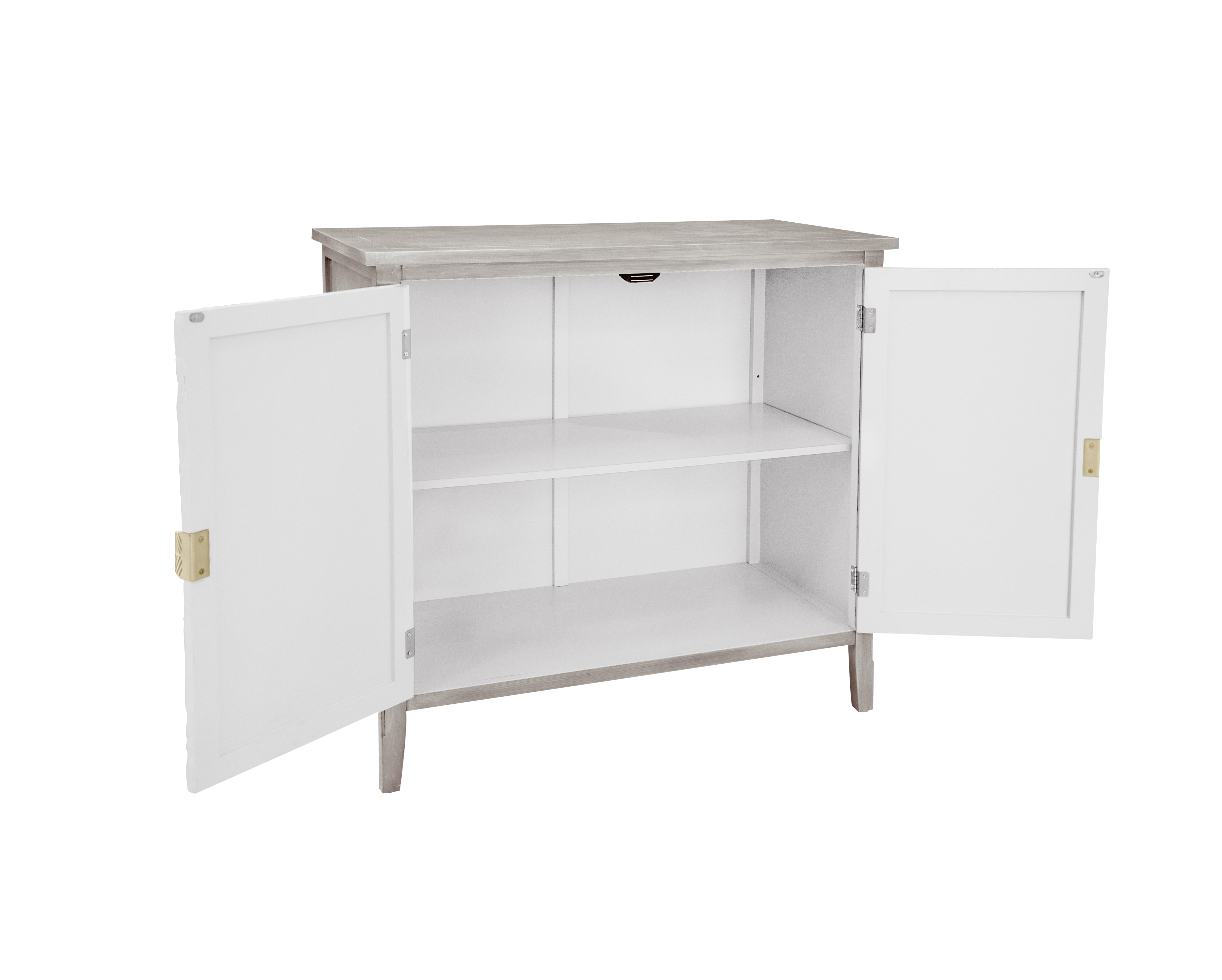 2 Door Cabinet, American Furniture, Suitable for Bedroom, Living Room, Study