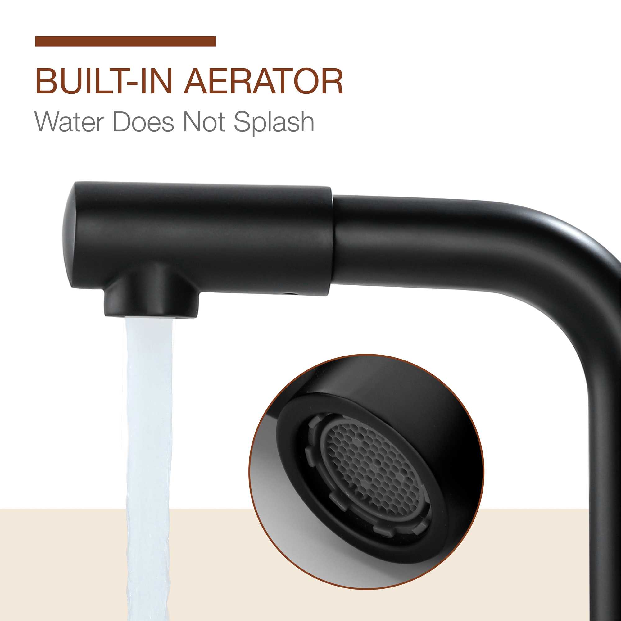 6.5 in. Faucet Height Double Handle 8" Widespread Brass 3 Hole Bathroom Sink Faucet Bath Faucets in Matte Black/Brushed Gold