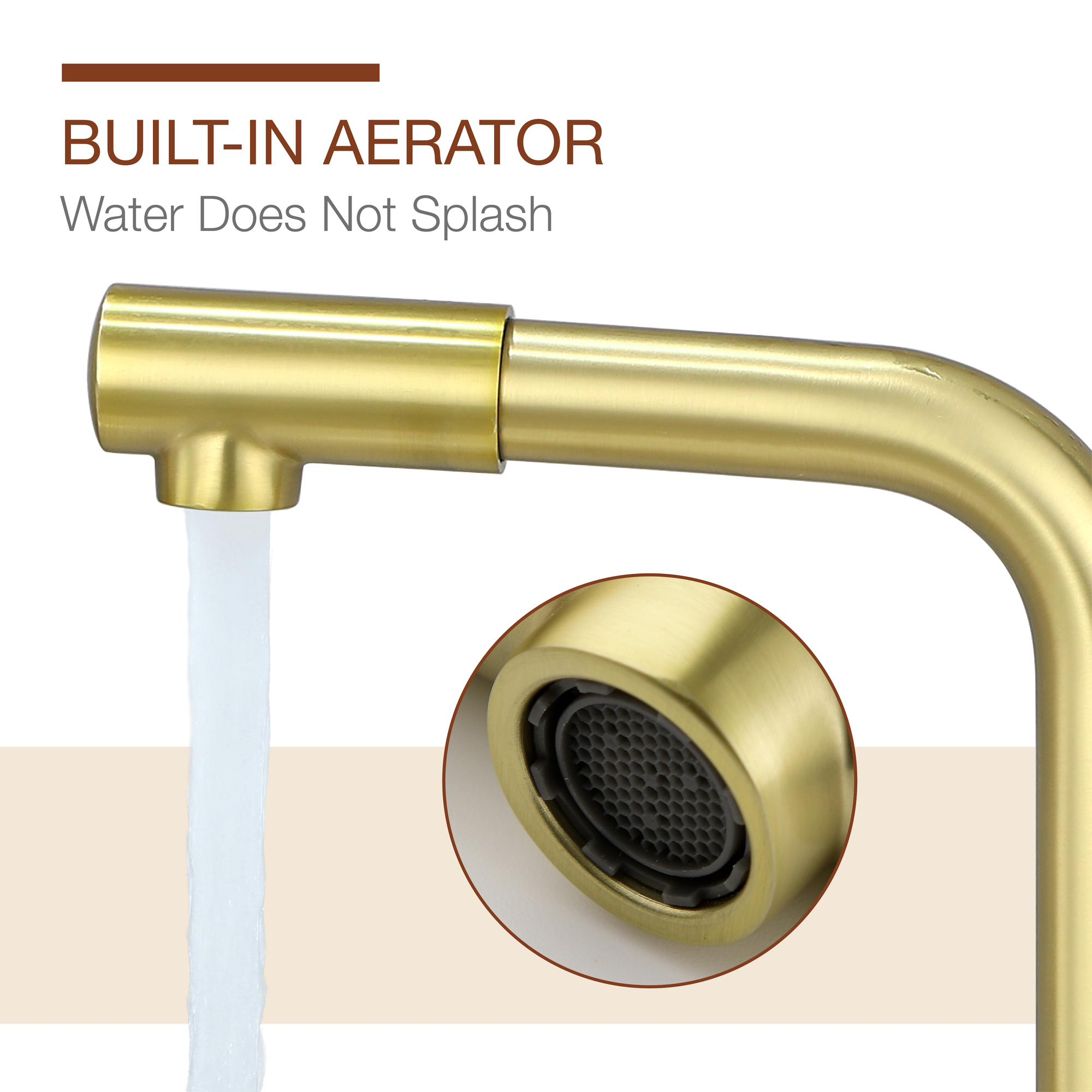 6.5 in. Faucet Height Double Handle 8" Widespread Brass 3 Hole Bathroom Sink Faucet Bath Faucets in Matte Black/Brushed Gold