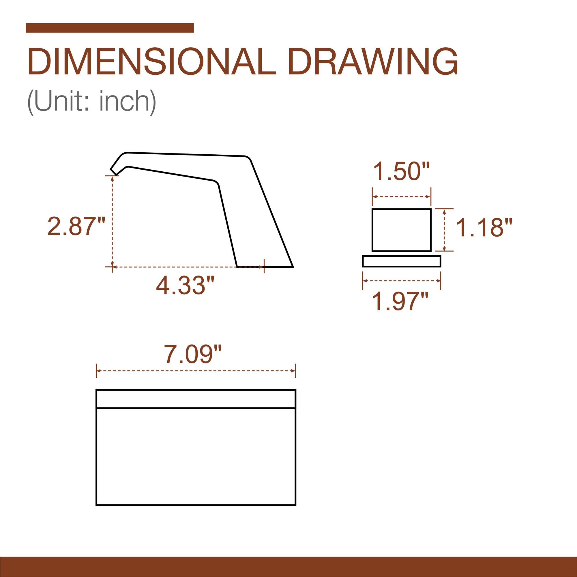 Boyel Living Brushed Gold/Brushed Nickel Widespread 2-Handle Bathroom Sink Faucet