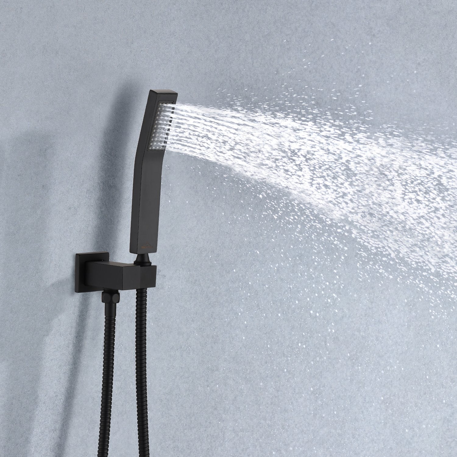 1-Spray Patterns with 2.5 GPM Ceiling Mount Dual Shower Heads- Valve Included