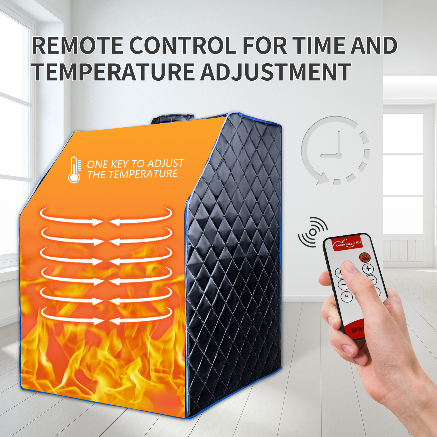 Sojourner Portable Sauna for Home - Steam Sauna Tent, Personal Sauna - Sauna Heater, Tent, Chair, Remote Included for Home Sauna - Enjoy Your Own Personal Spa 