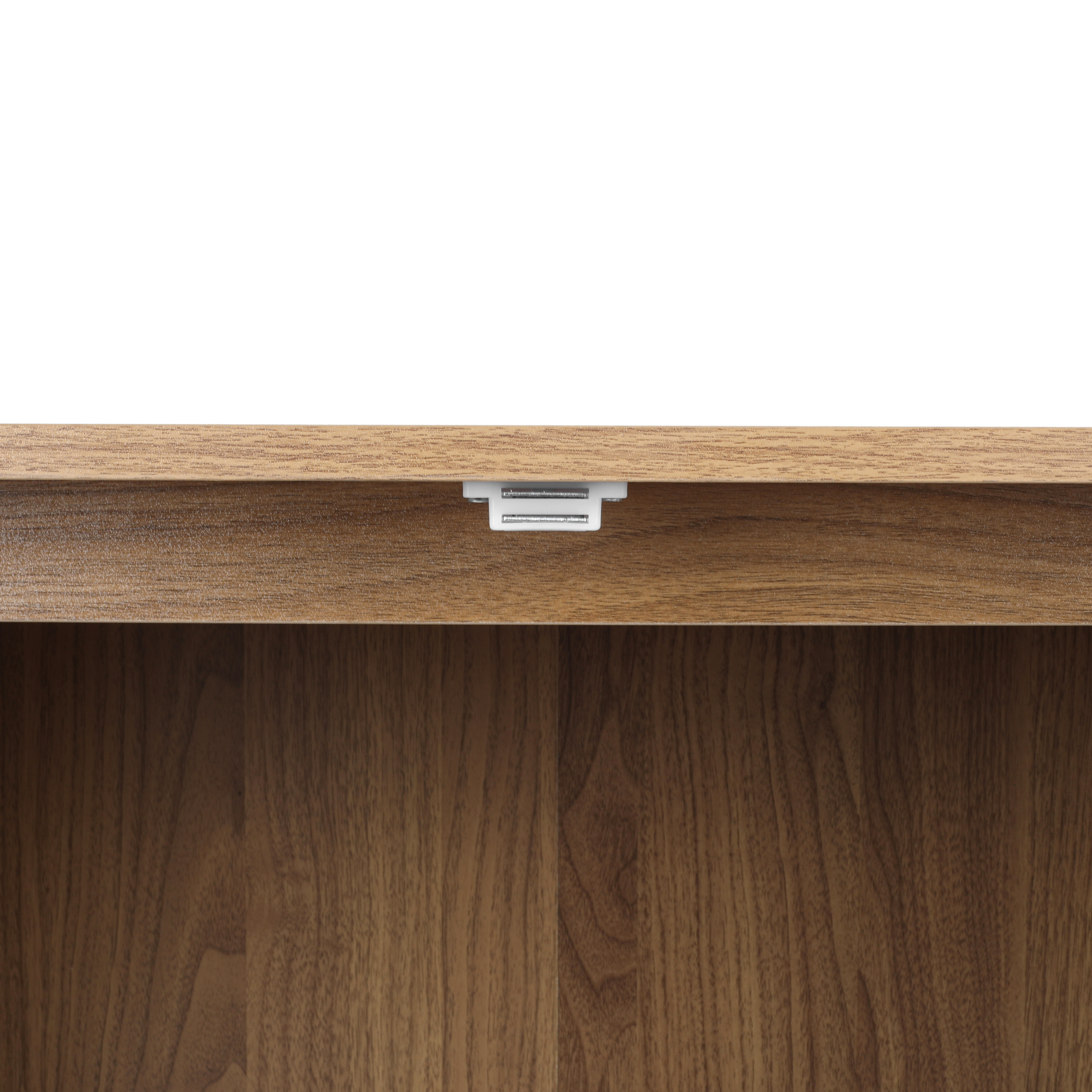 Storage Cabinet with Glass Door, Sideboard Buffet Cabinet for Kitchen,Dining Room, Walnutcolor 