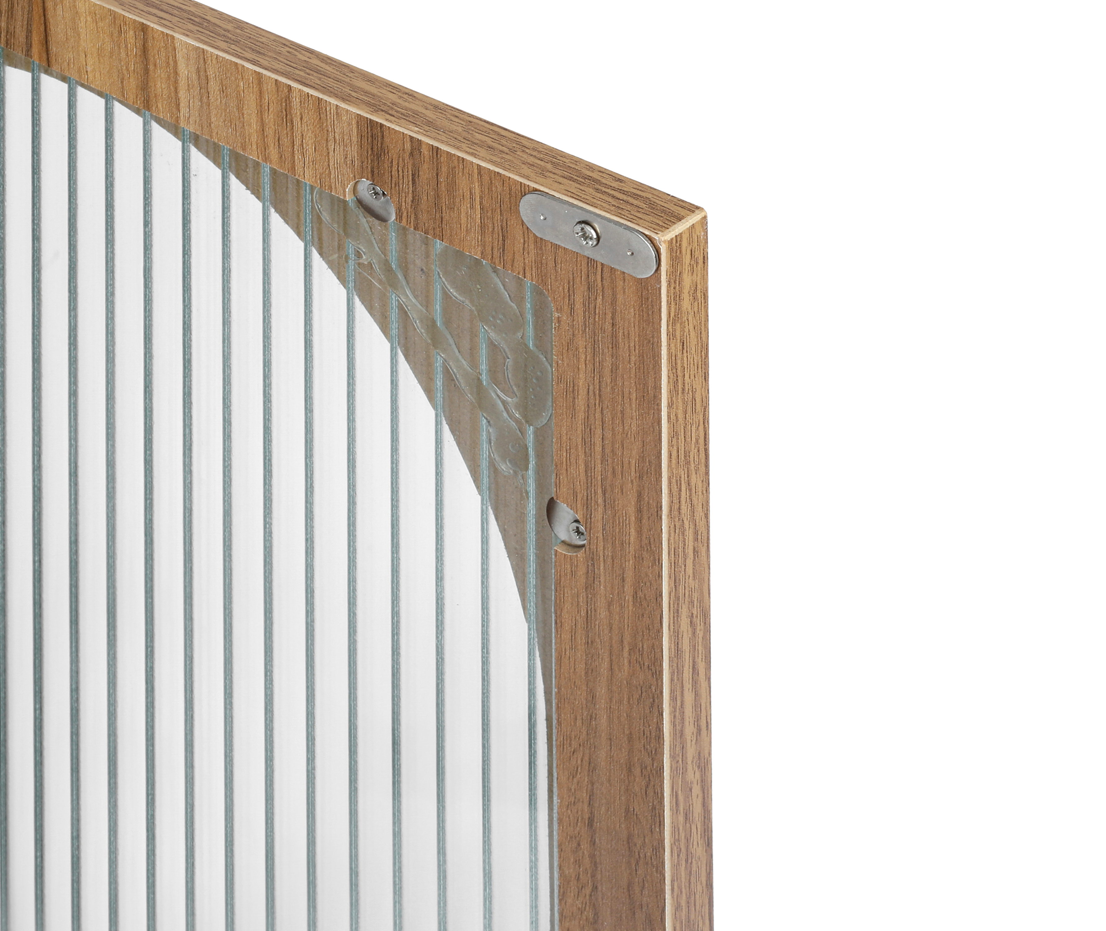 Storage Cabinet with Glass Door, Sideboard Buffet Cabinet for Kitchen,Dining Room, Walnutcolor 