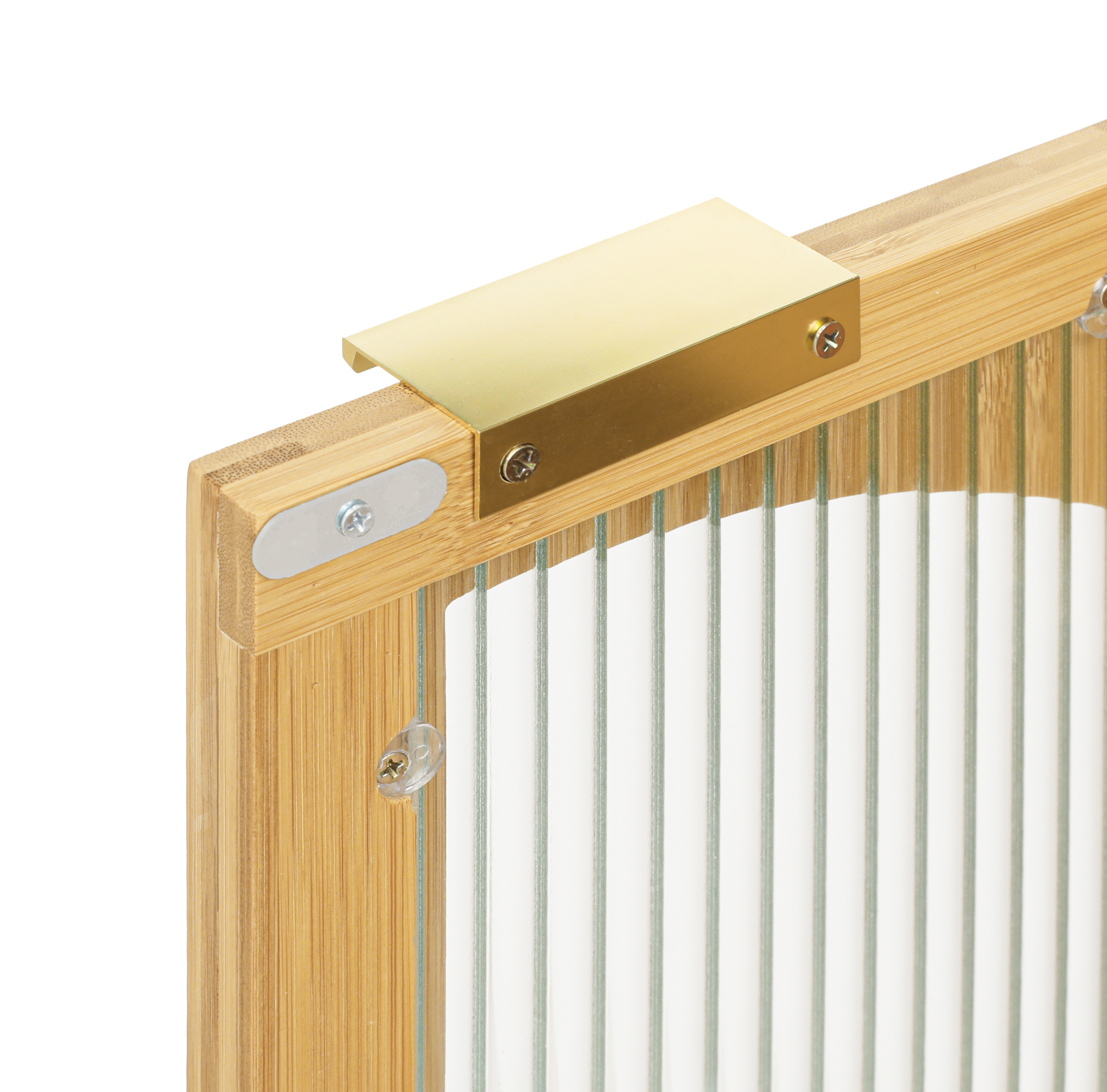 Bamboo 2 door cabinet, Buffet Sideboard Storage Cabinet, Buffet Server Console Table, for Dining Room, Living Room, Kitchen, Hallway 