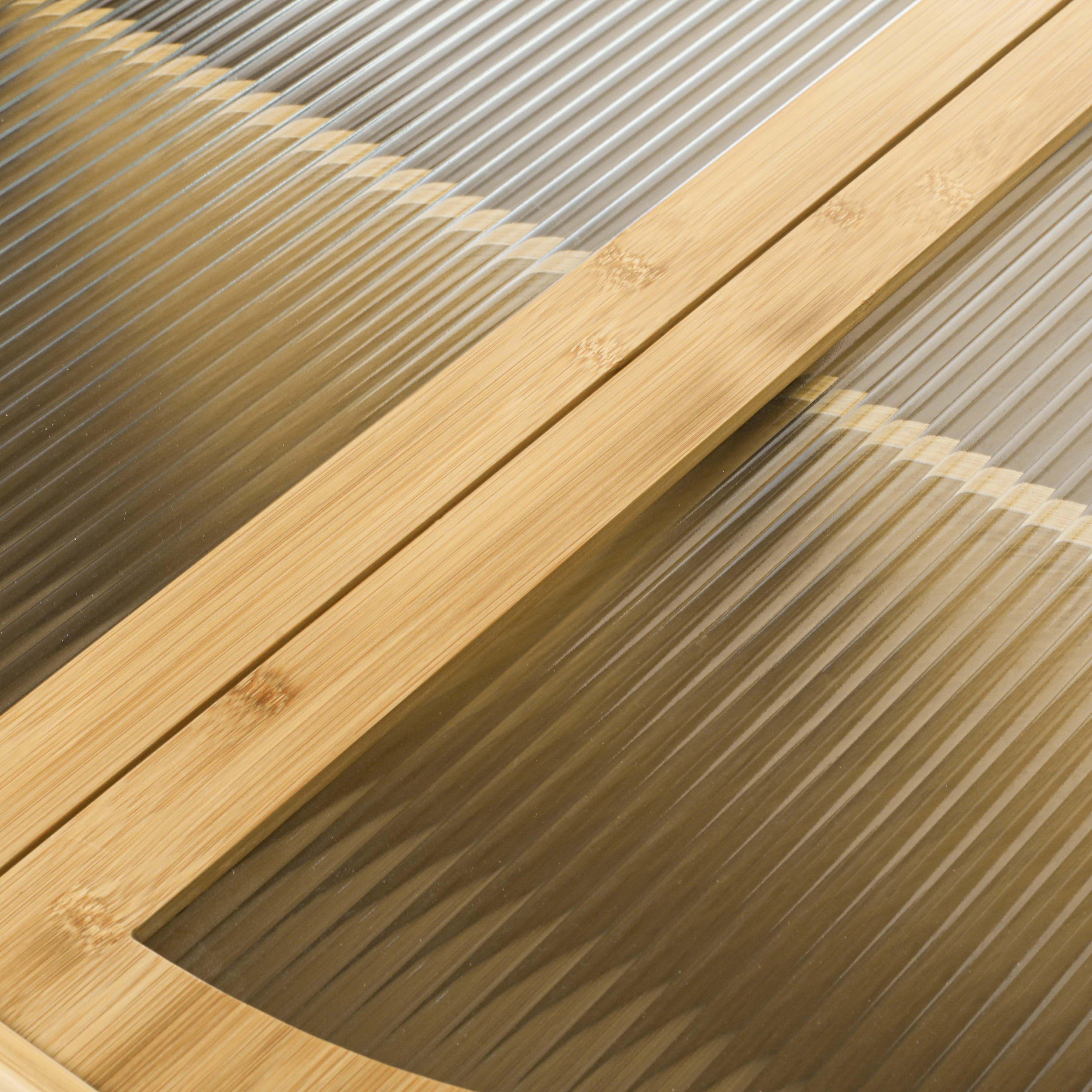 Bamboo 2 door cabinet, Buffet Sideboard Storage Cabinet, Buffet Server Console Table, for Dining Room, Living Room, Kitchen, Hallway 