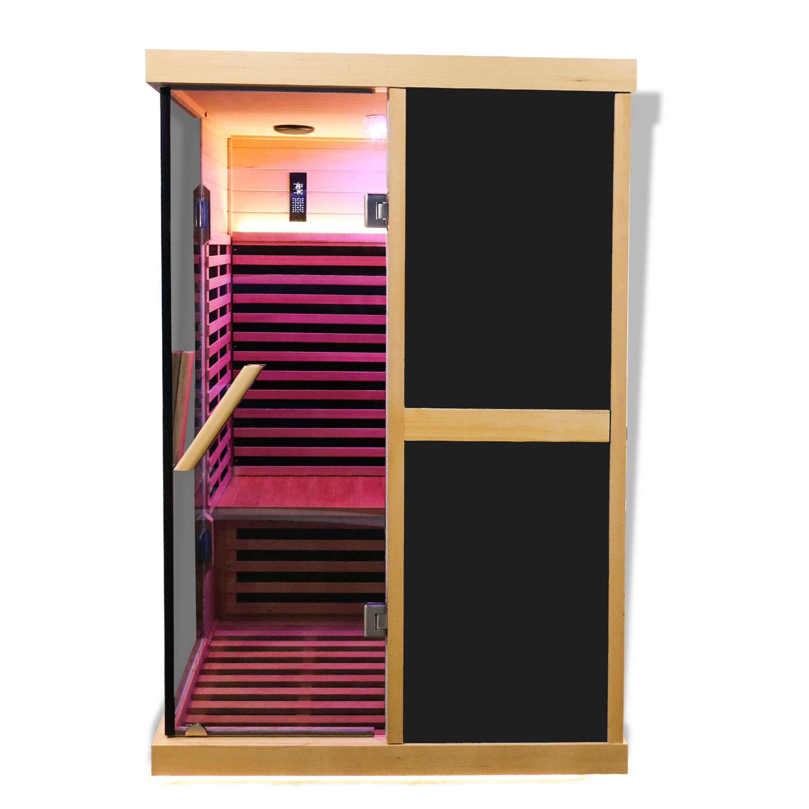 Boyel Living Double person V-shaped far infrared sauna room 