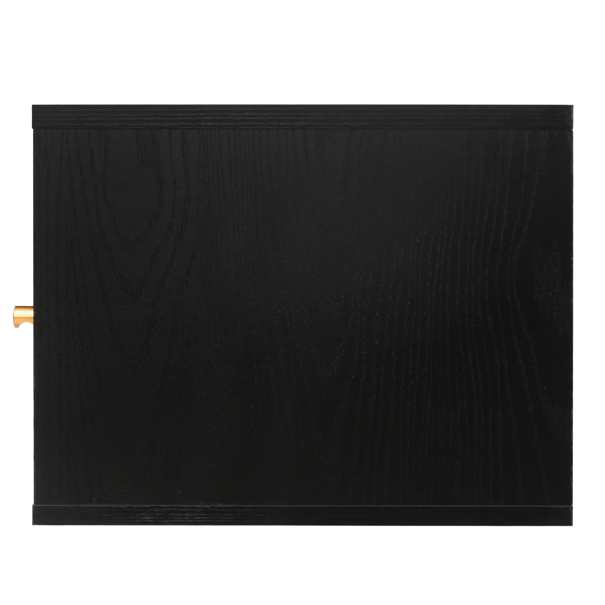 Wall Hanging Decorative Cabinet, Rattan TV Stand, Suitable for Living Room, Study, Bedroom