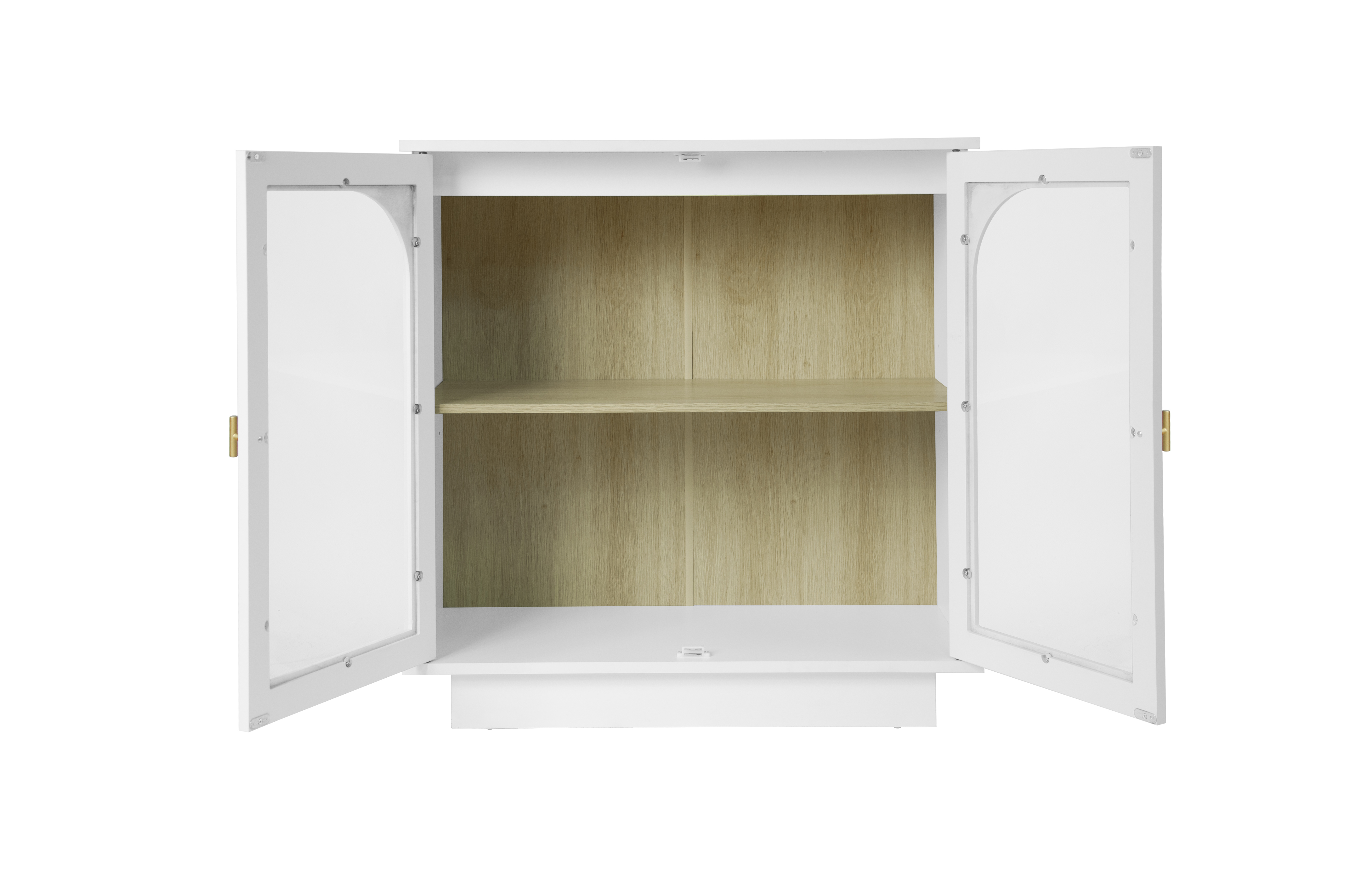 Storage Cabinet with Acrylic Door for Living Room, Dining Room, Study