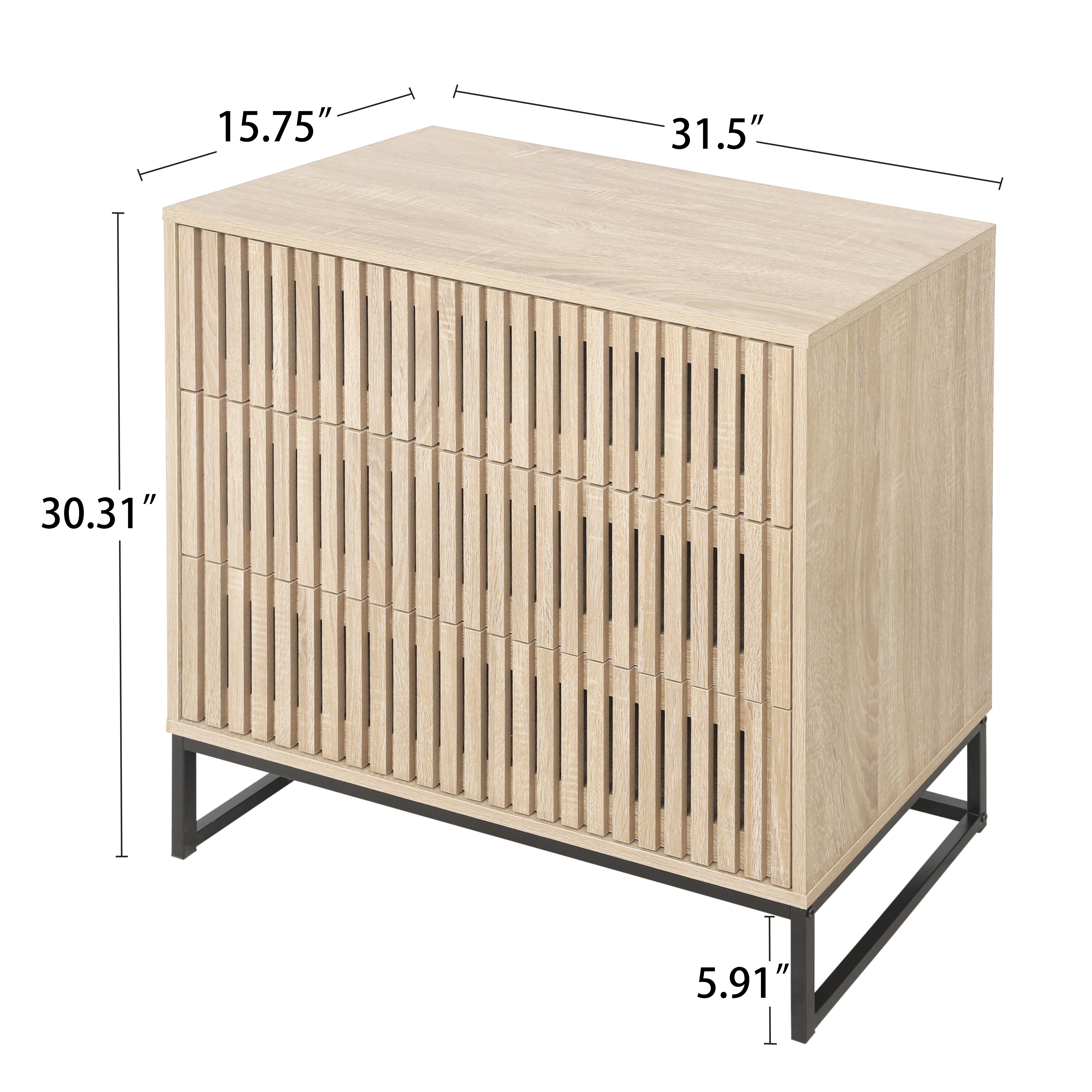 3 drawer cabinet, Accent Storage Cabinet, Suitable for Living Room, Bedroom, Dining Room, Study