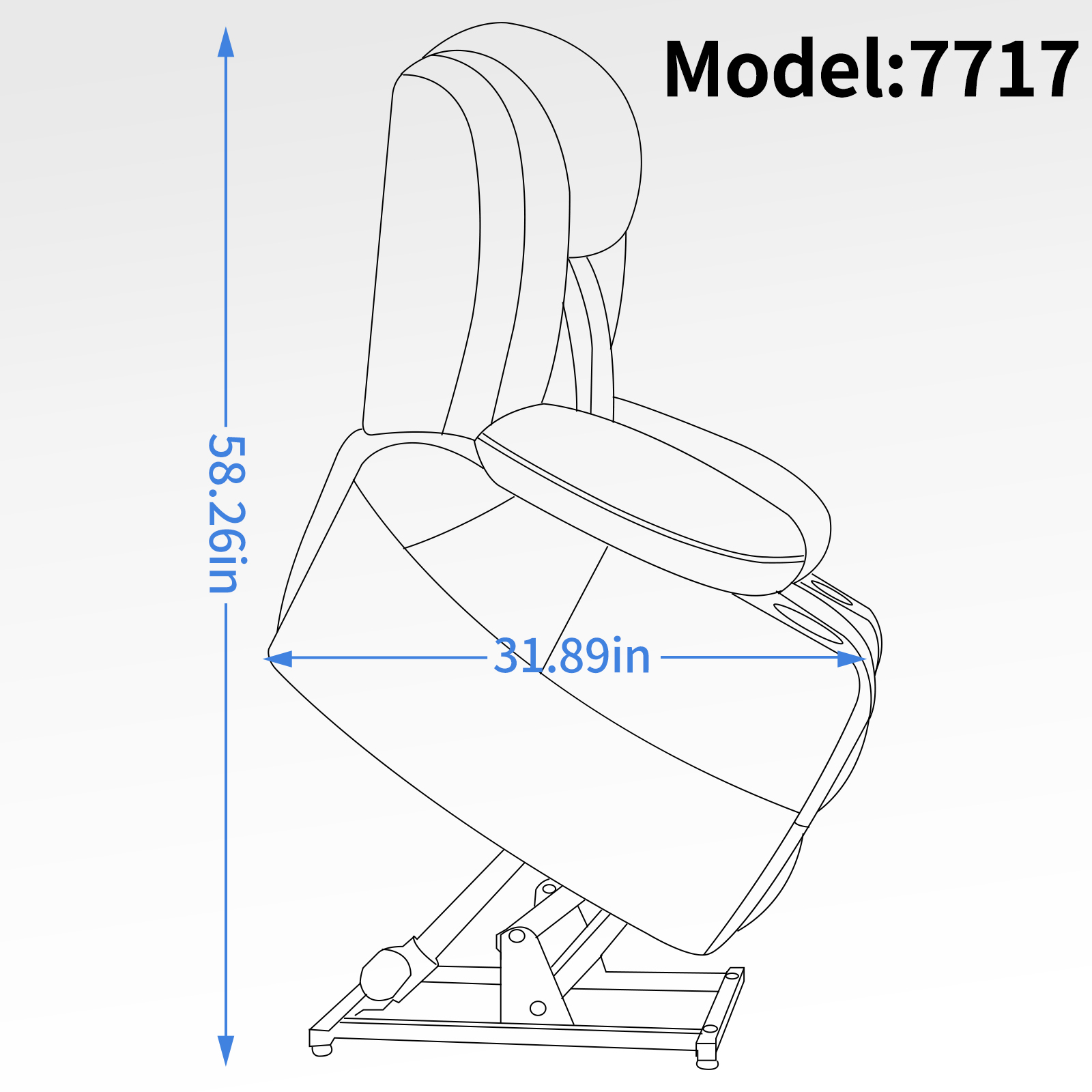 Dual Motor Infinite Position Up to 350 LBS Leatheraire Power Lift Recliner Chair, Heavy Duty Motion Mechanism with 8-Point Vibration Massage and Lumbar Heating, Stainless steel Cup Holders, Brown/Grey