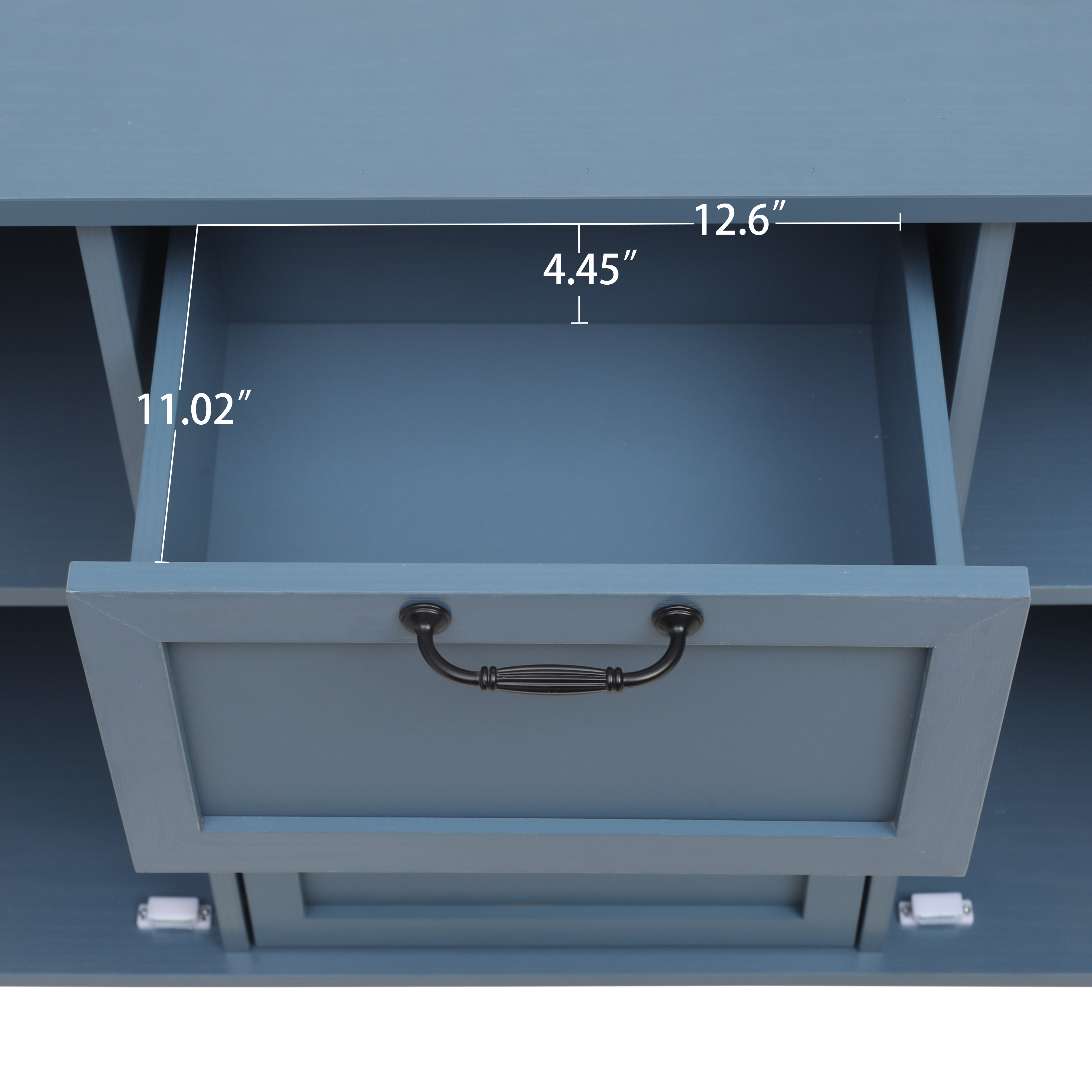 2/3 Door 3 Drawer Cabinet, American Furniture, Suitable for Bedroom, Living Room, Study
