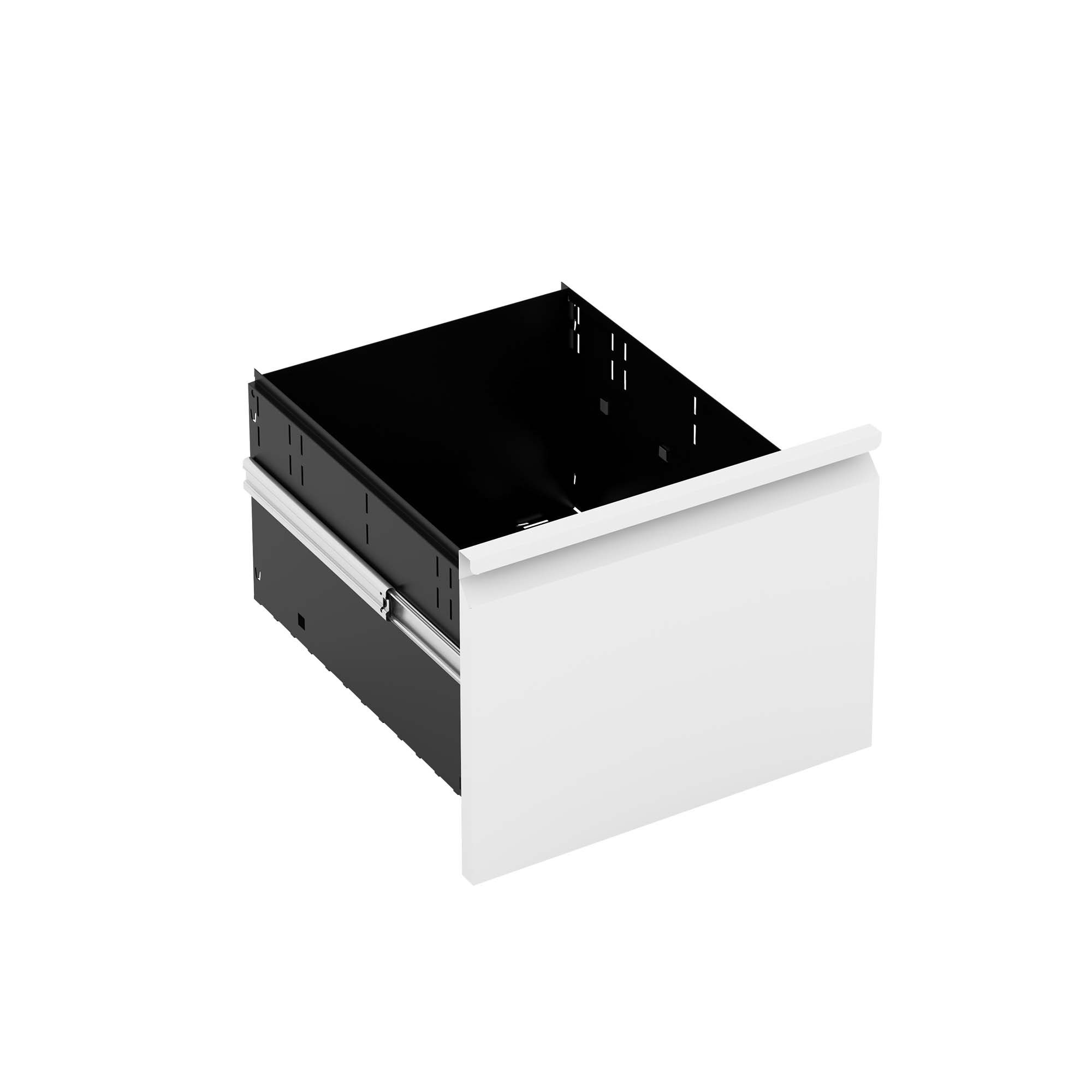 3 Drawer Mobile File Cabinet with Lock,Metal Filing Cabinets for Home Office Organizer Letters/Legal/A4,Fully Assembled,Black/White