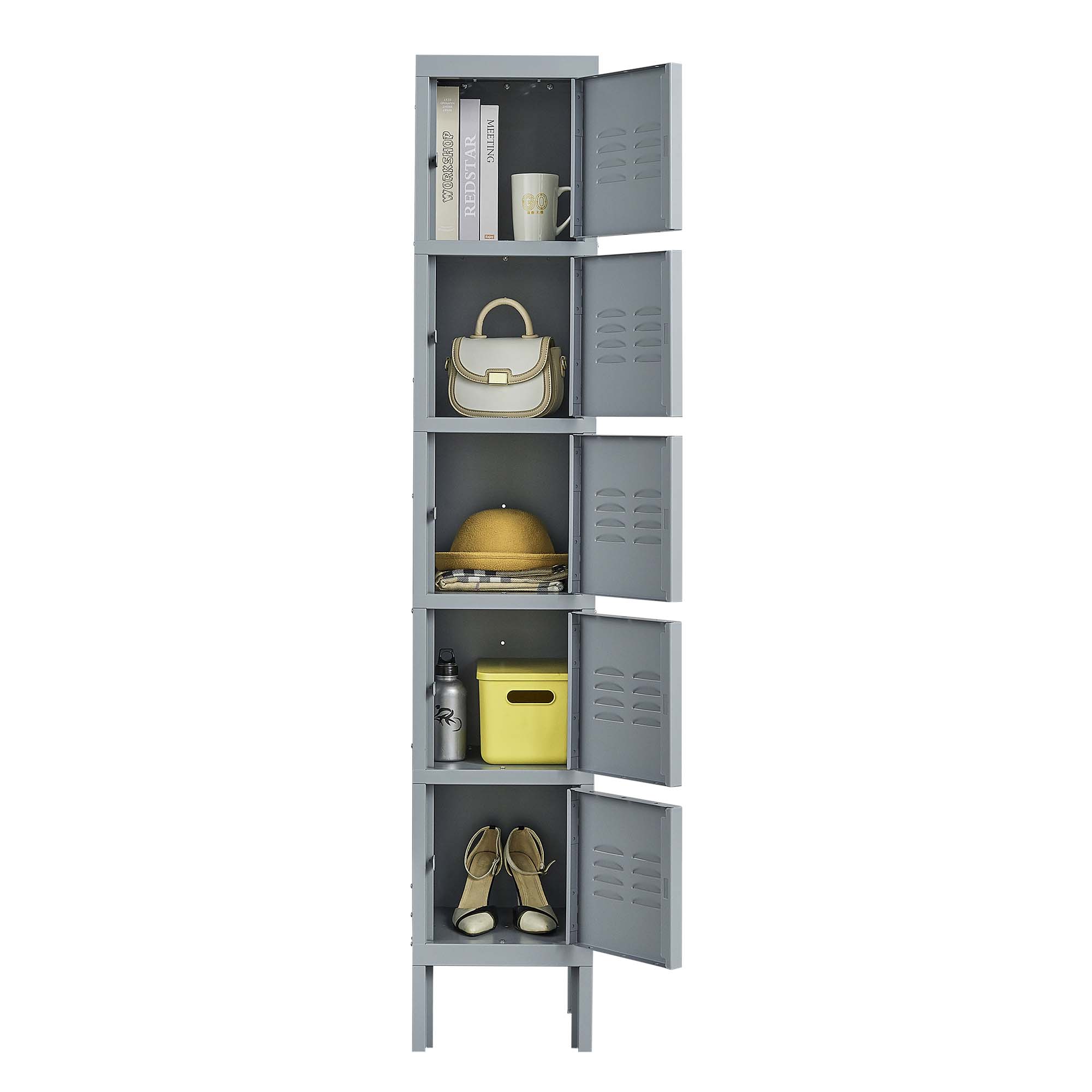 Buy Metal Lockers For Employees - 71 Storage Locker Cabinet Large